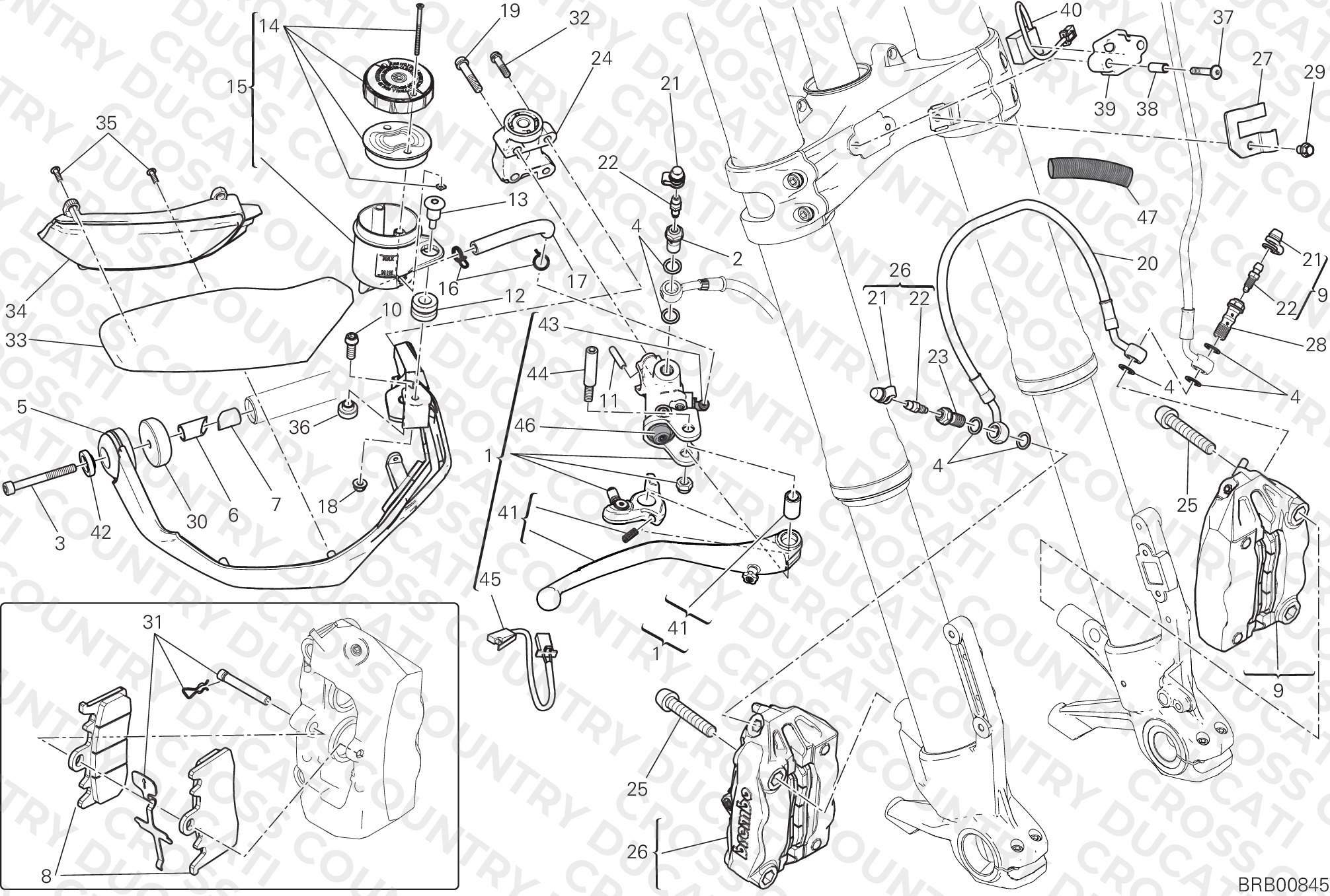 Front Brake System