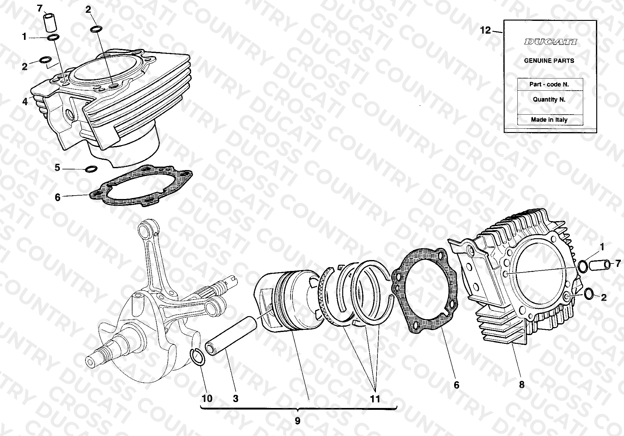 Cylinder - Piston