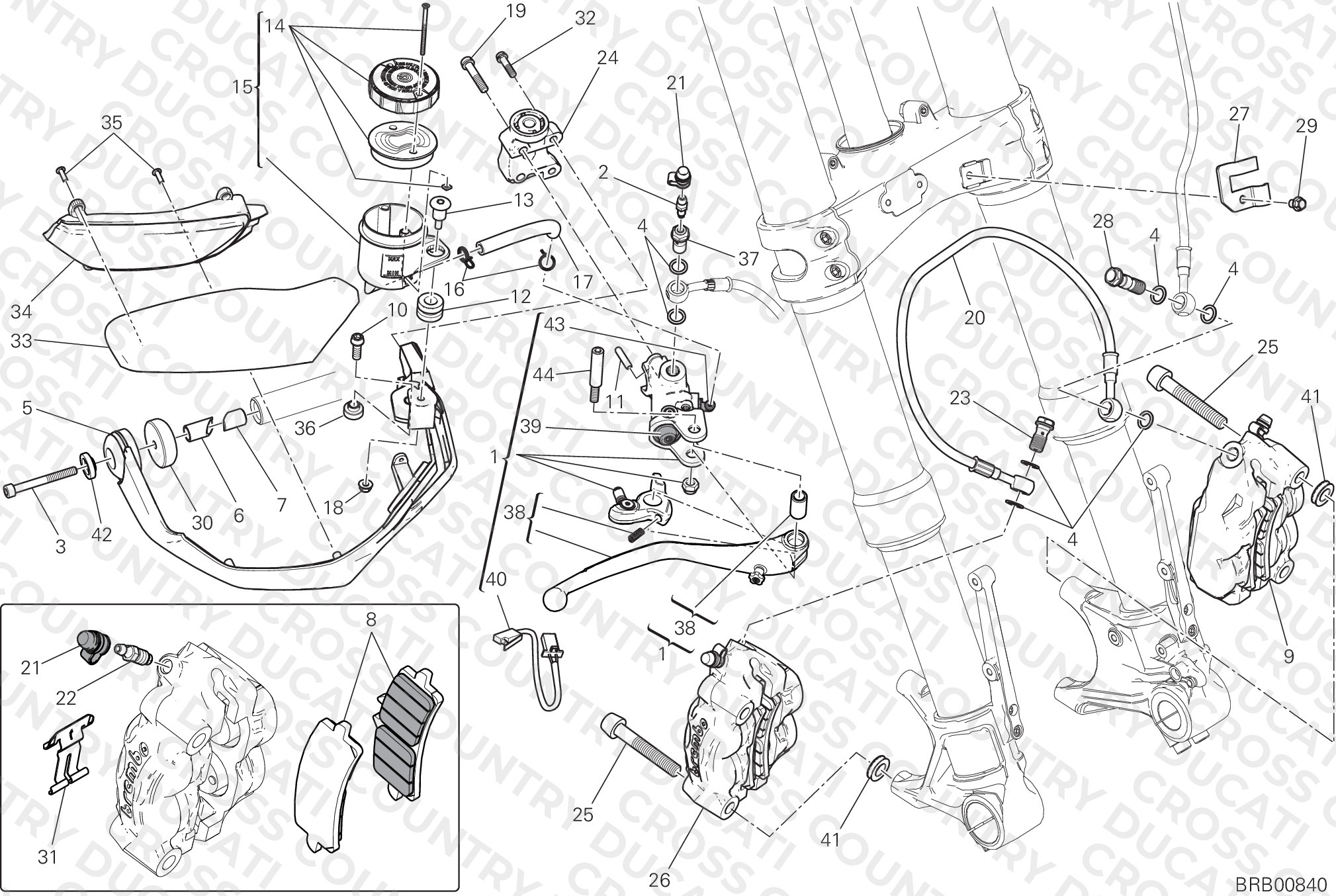 Front Brake System
