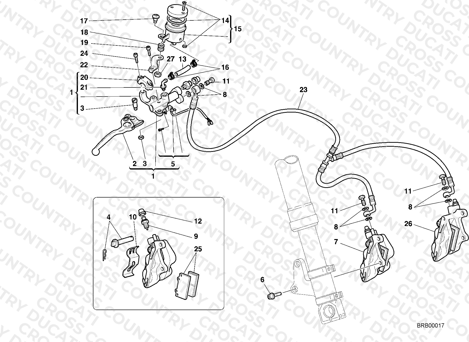 Front Brake System