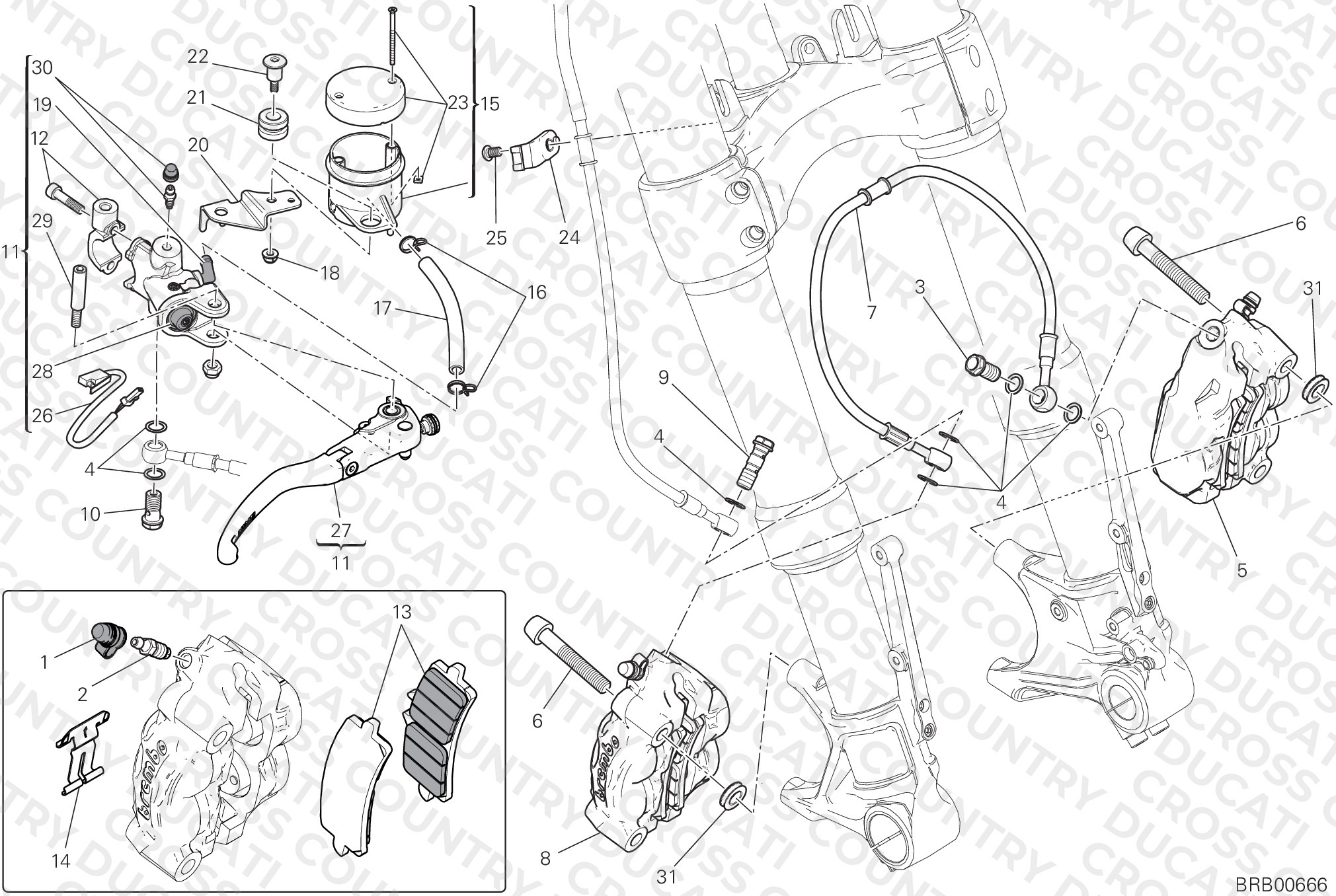 Front Brake System