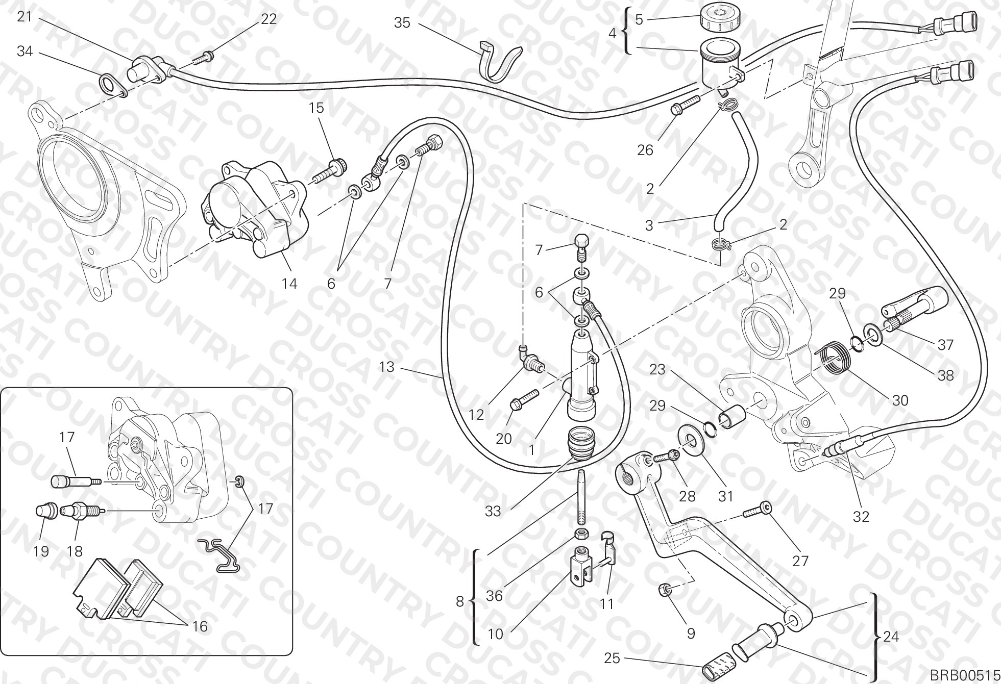 Rear Brake System