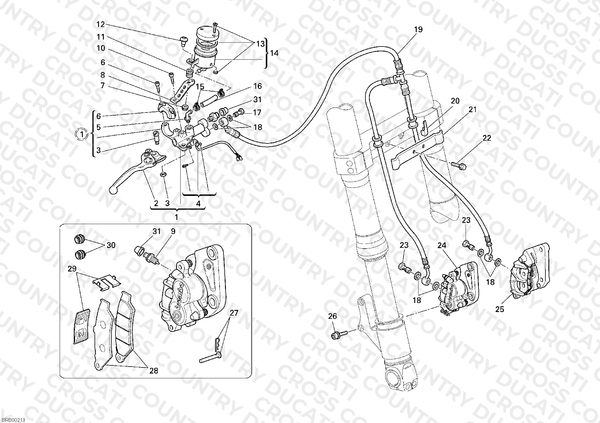 Front Brake System