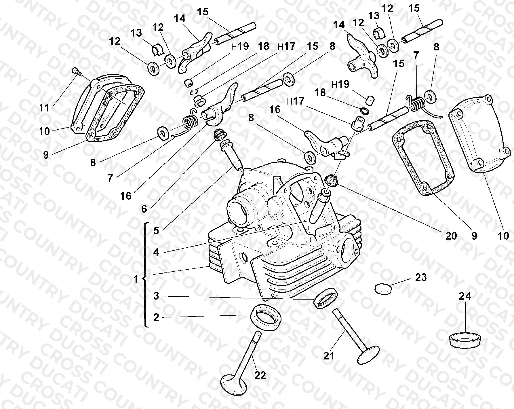 Vertical Cylinder Head