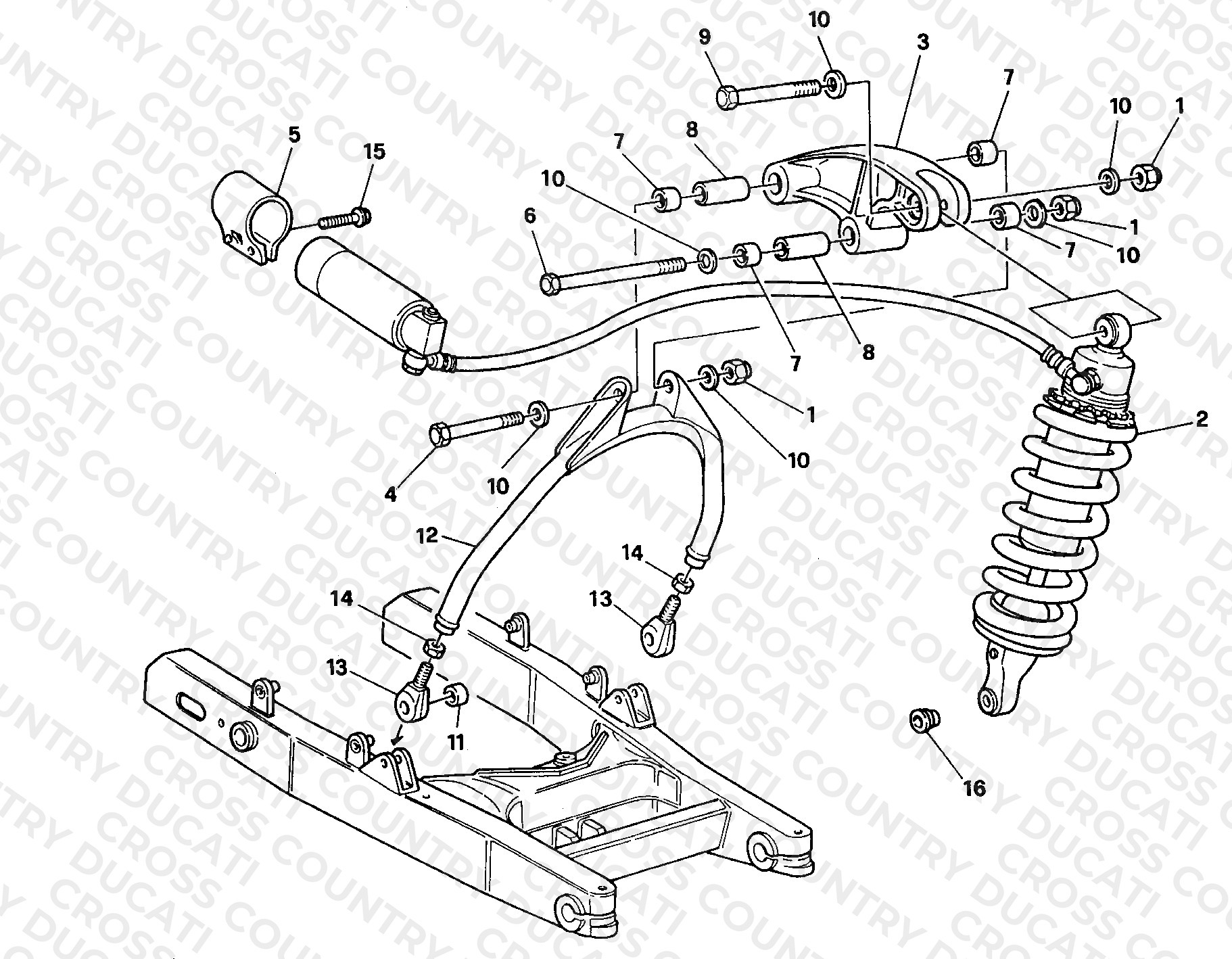 Rear Shock Absorber