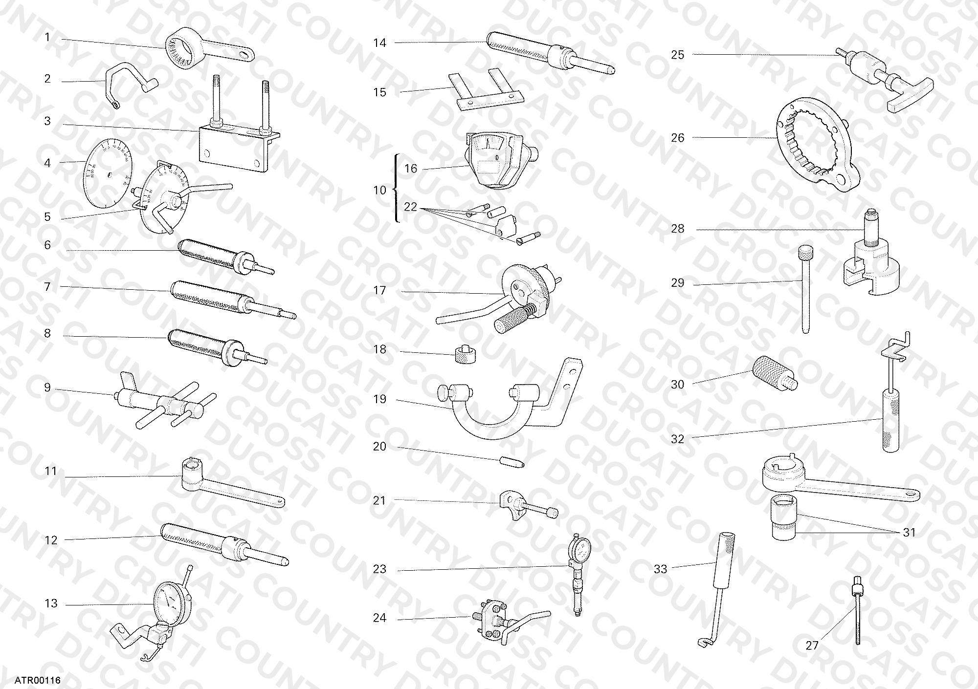 Workshop Service Tools, Engine