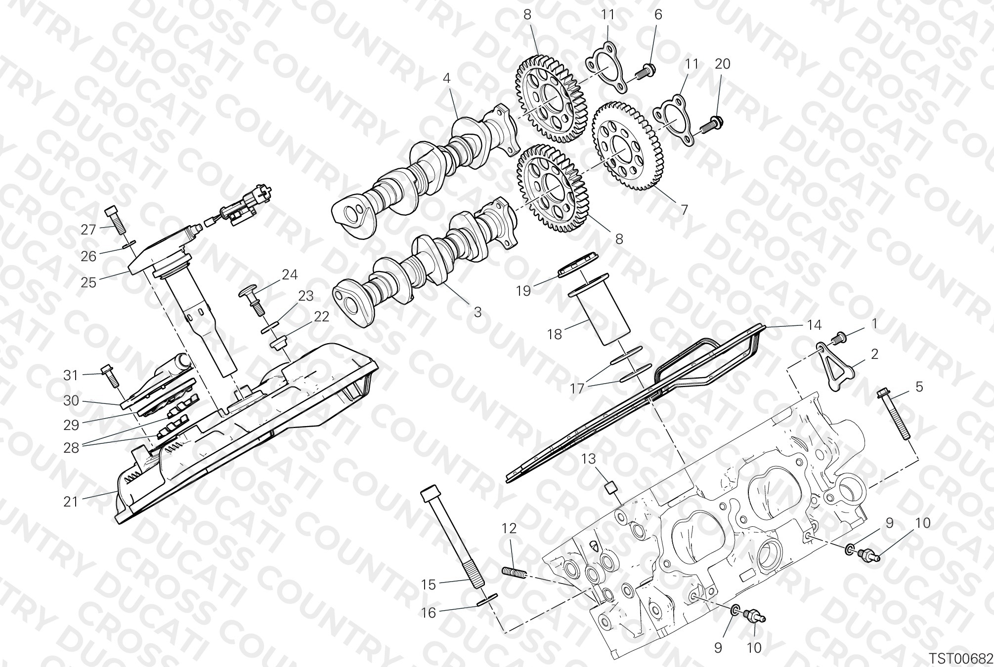 Rear Head - Timing System