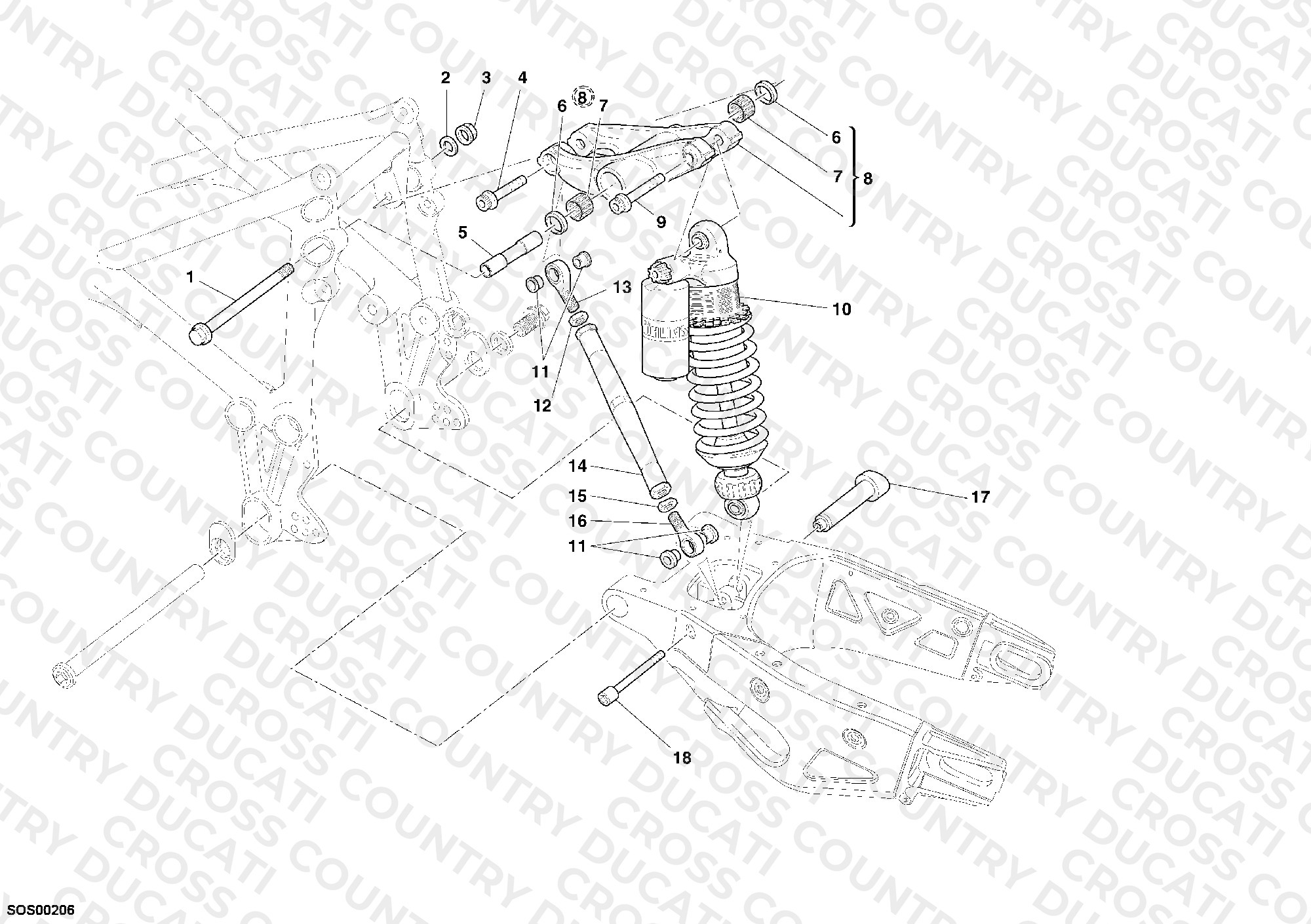 Rear Shock Absorber