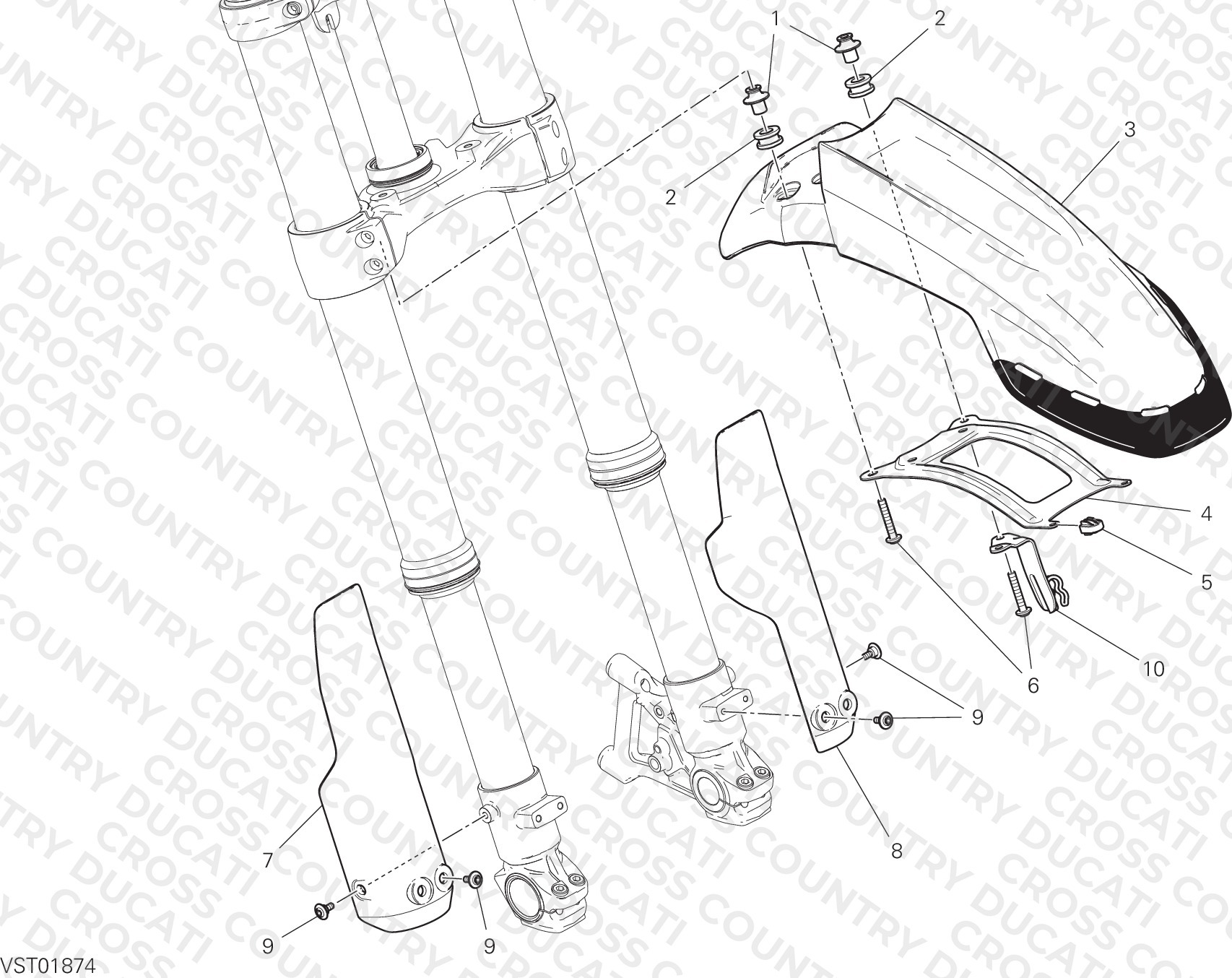 Front Mudguard