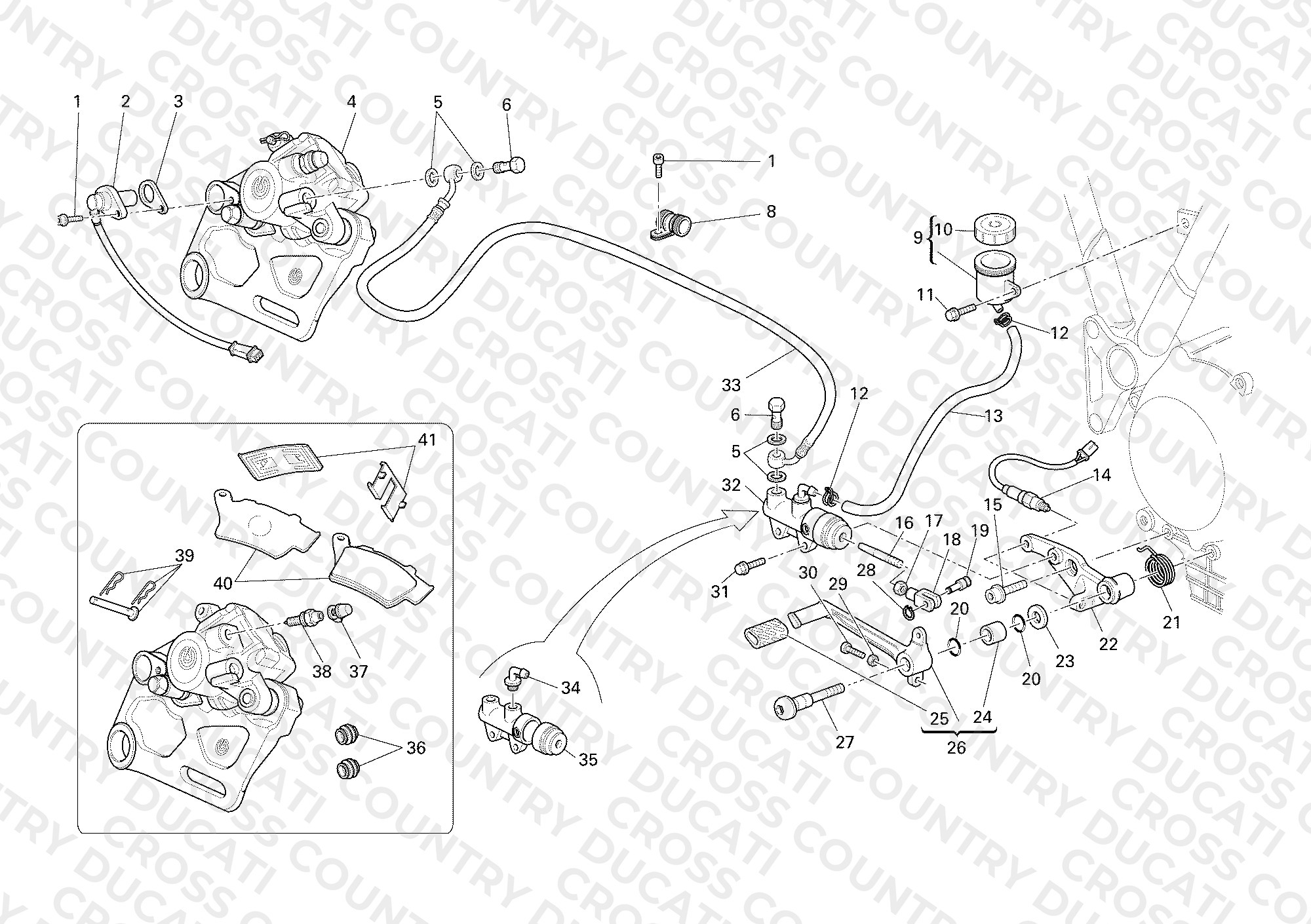 Rear Brake System