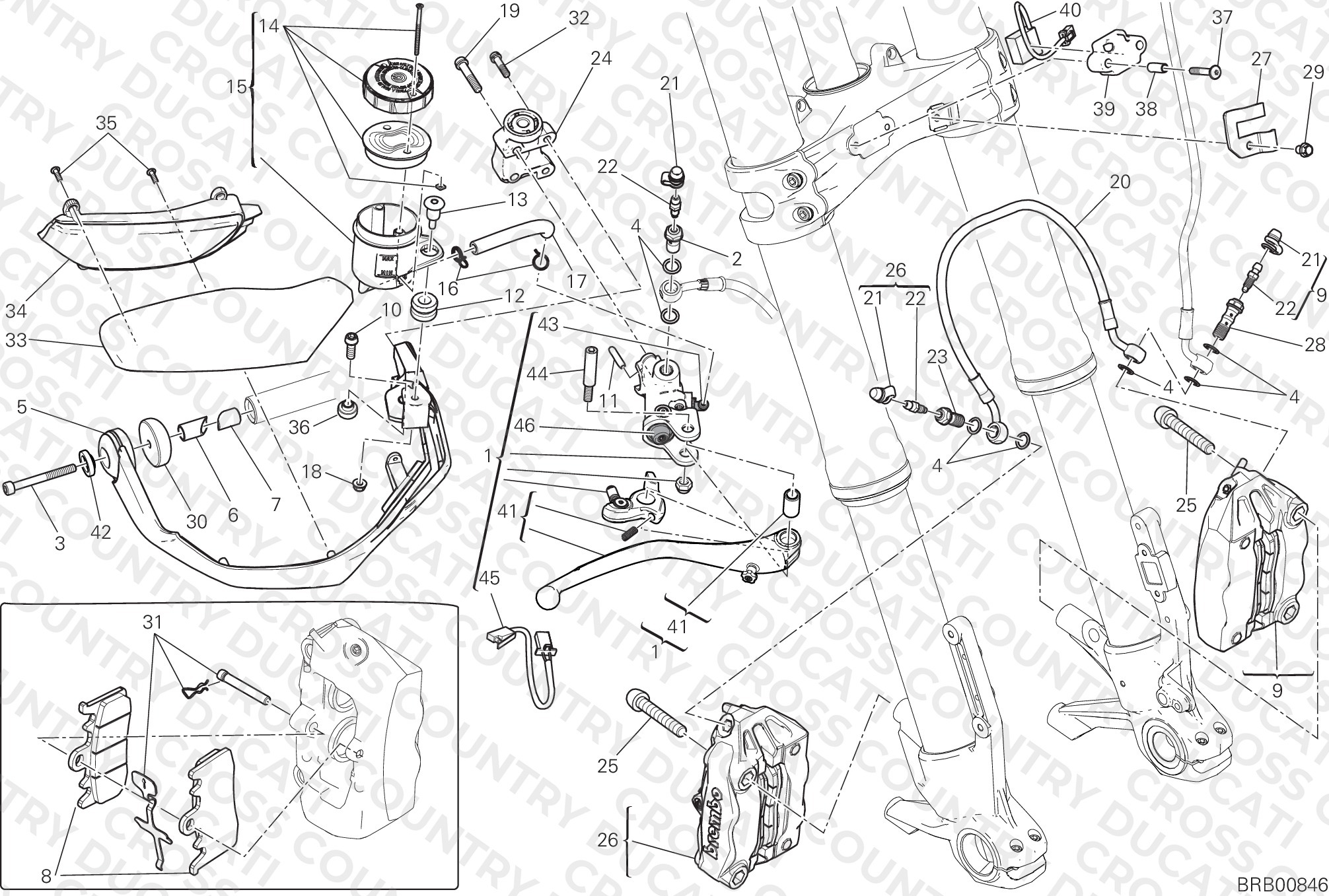 Front Brake System
