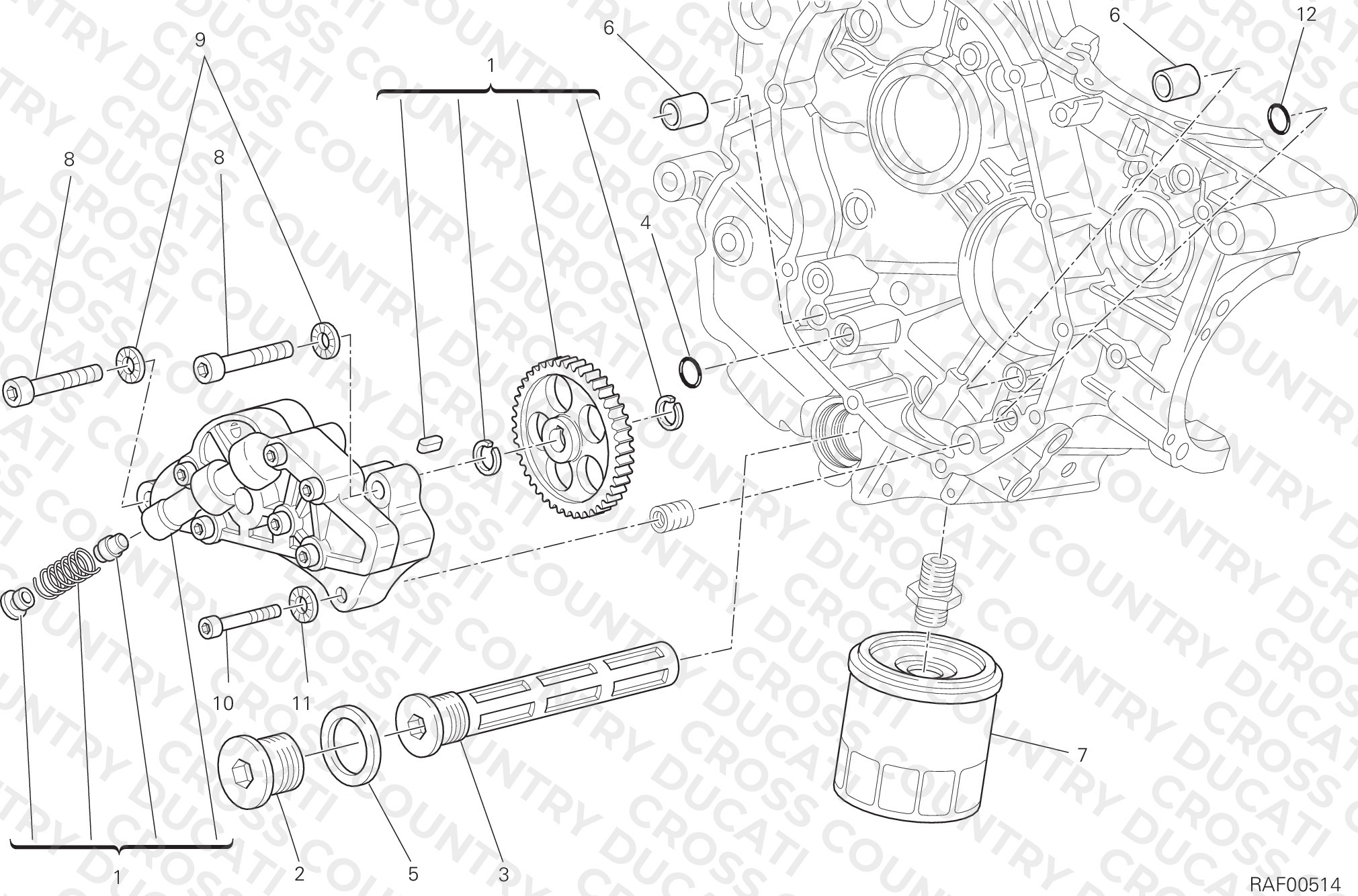 Filters And Oil Pump