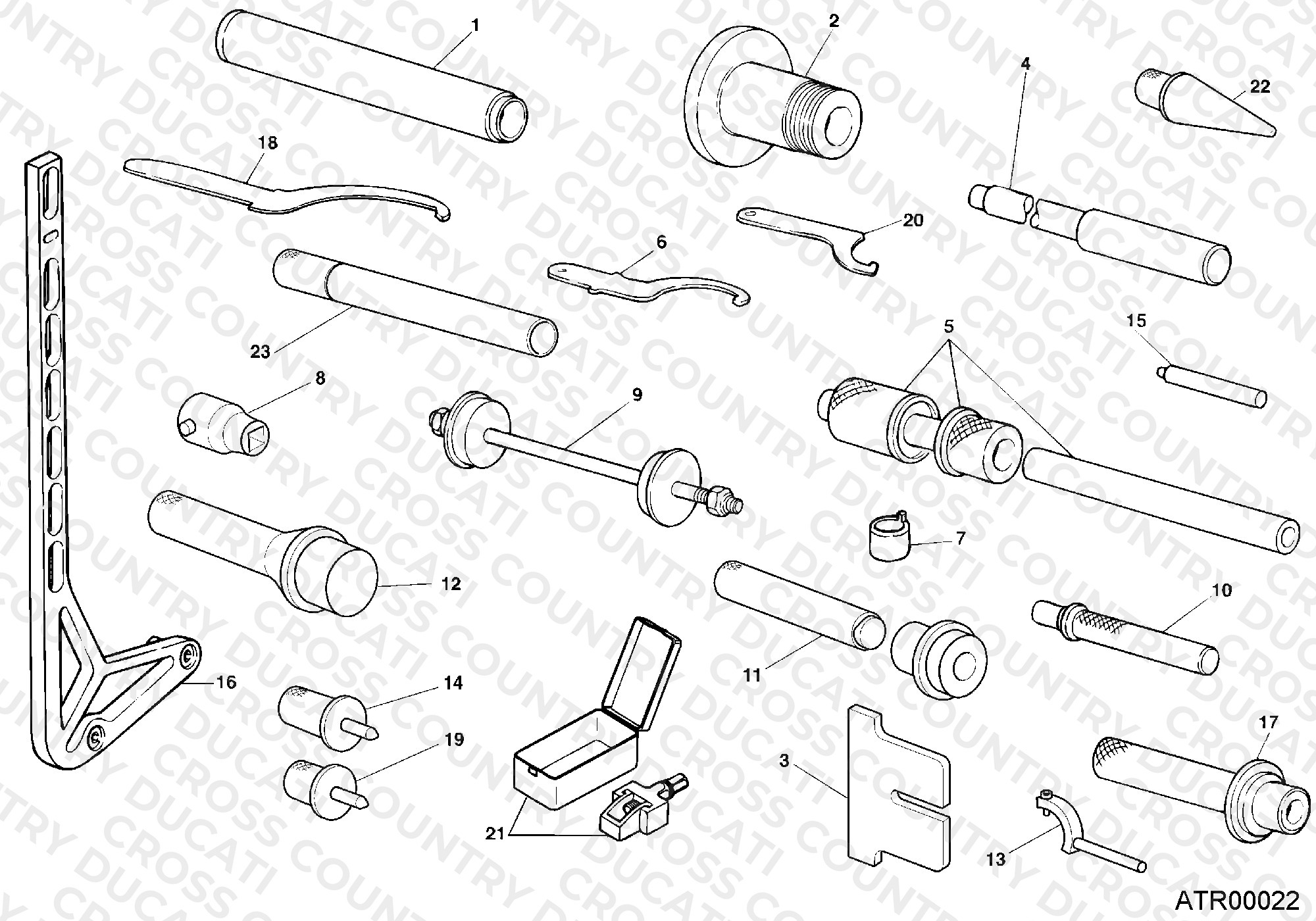 Workshop Service Tools, Frame