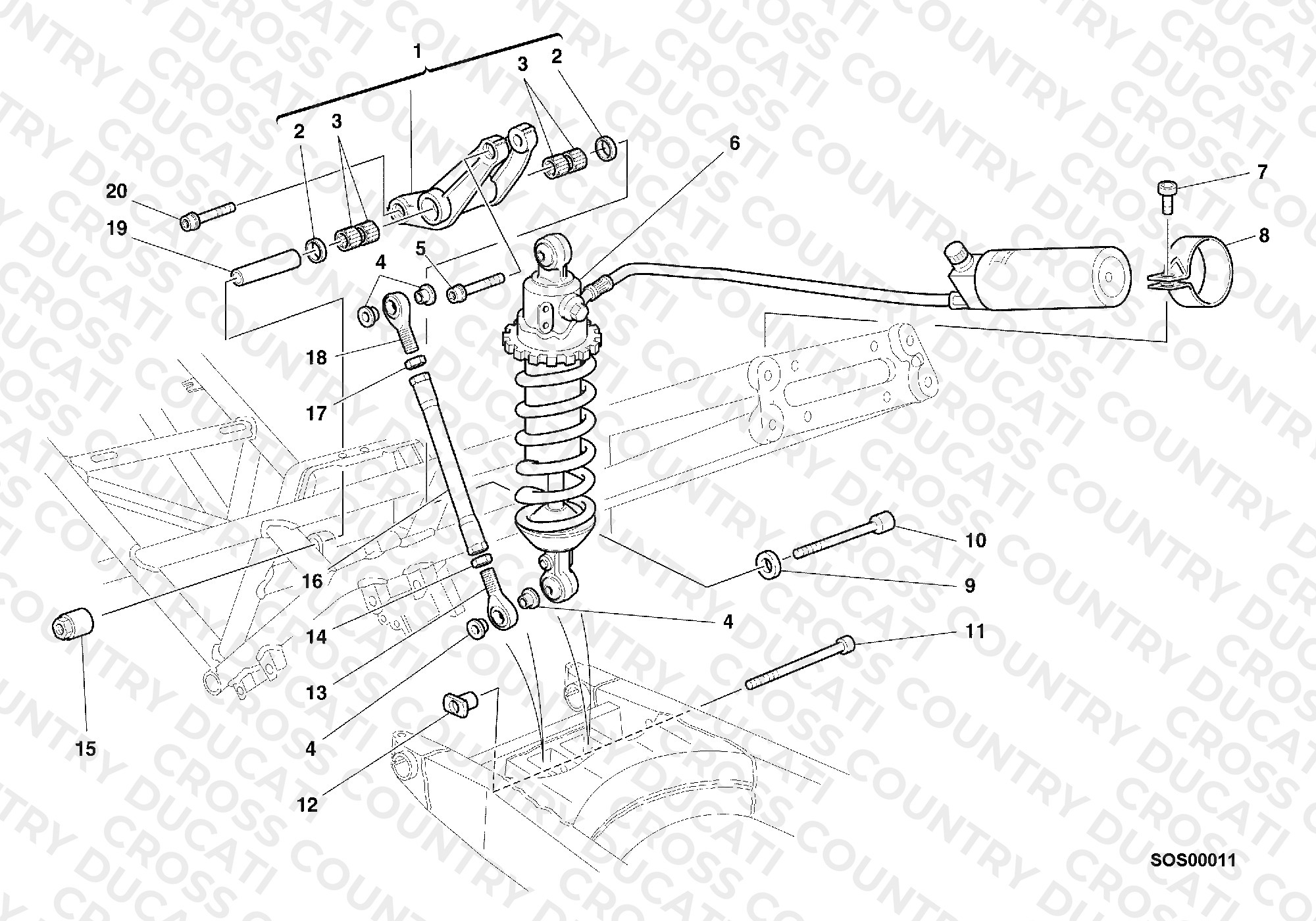 Rear Shock Absorber