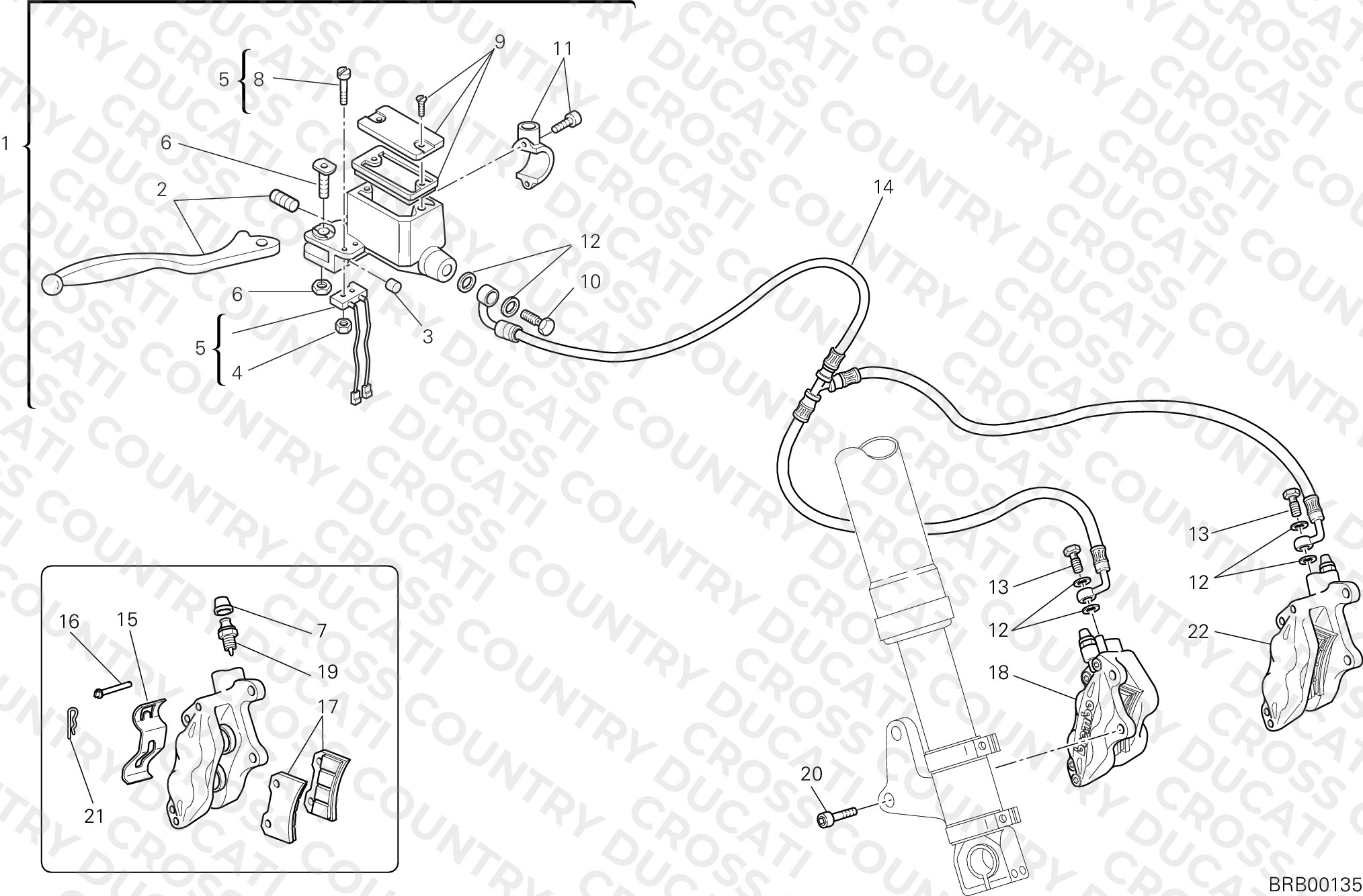 Front Brake System