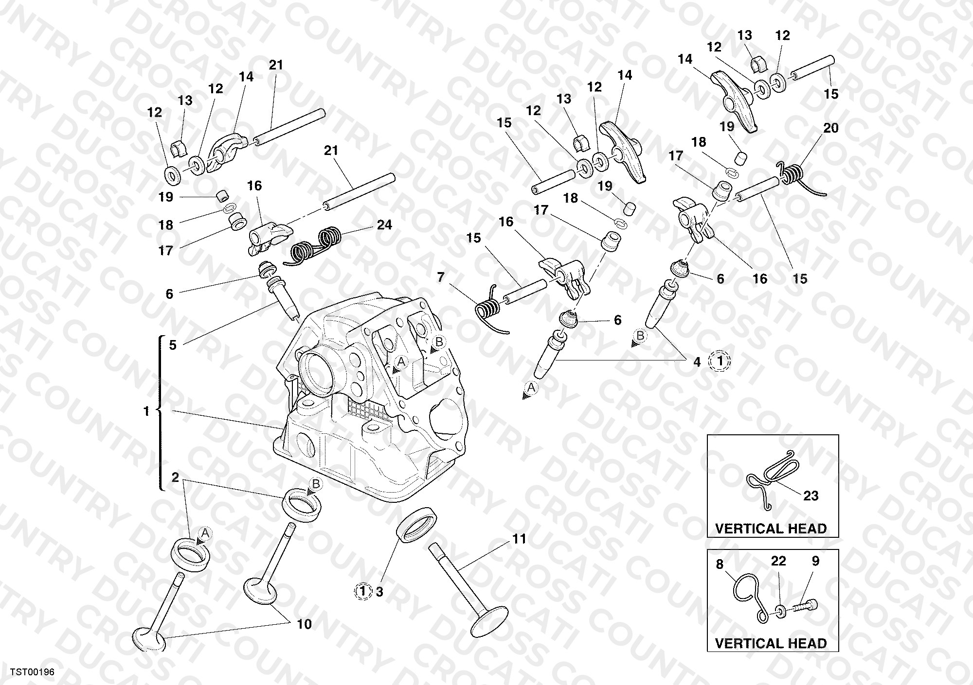 Vertical Cylinder Head