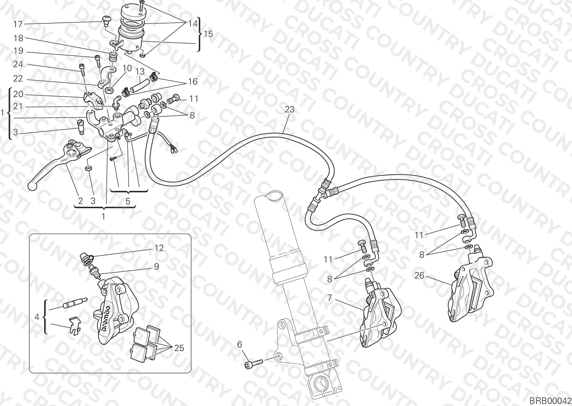 Front Brake System