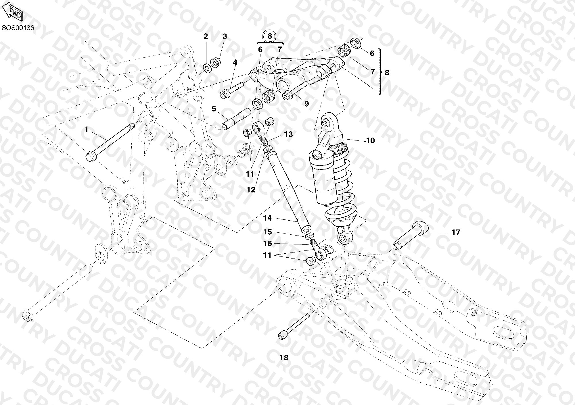 Rear Shock Absorber