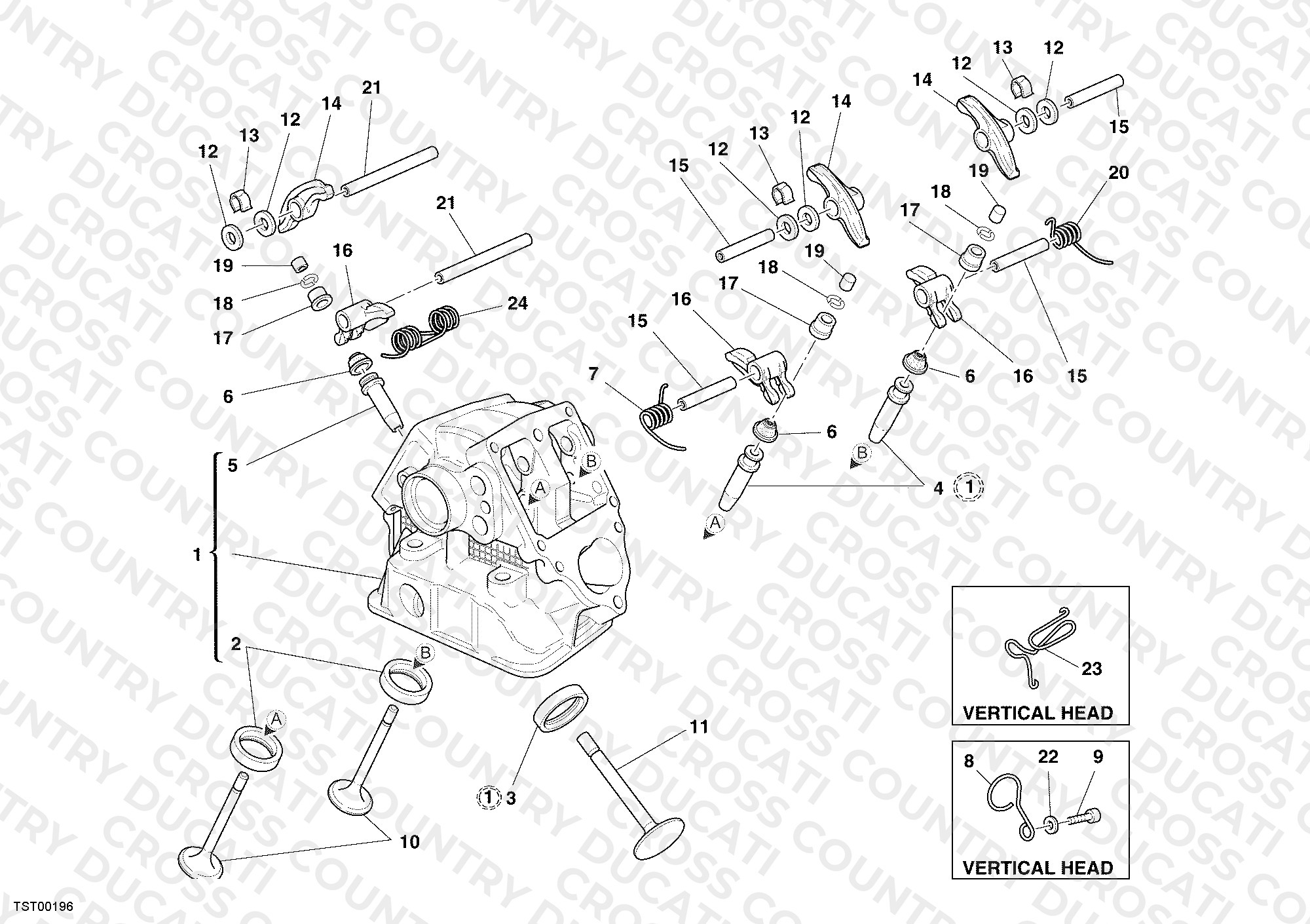 Vertical Cylinder Head