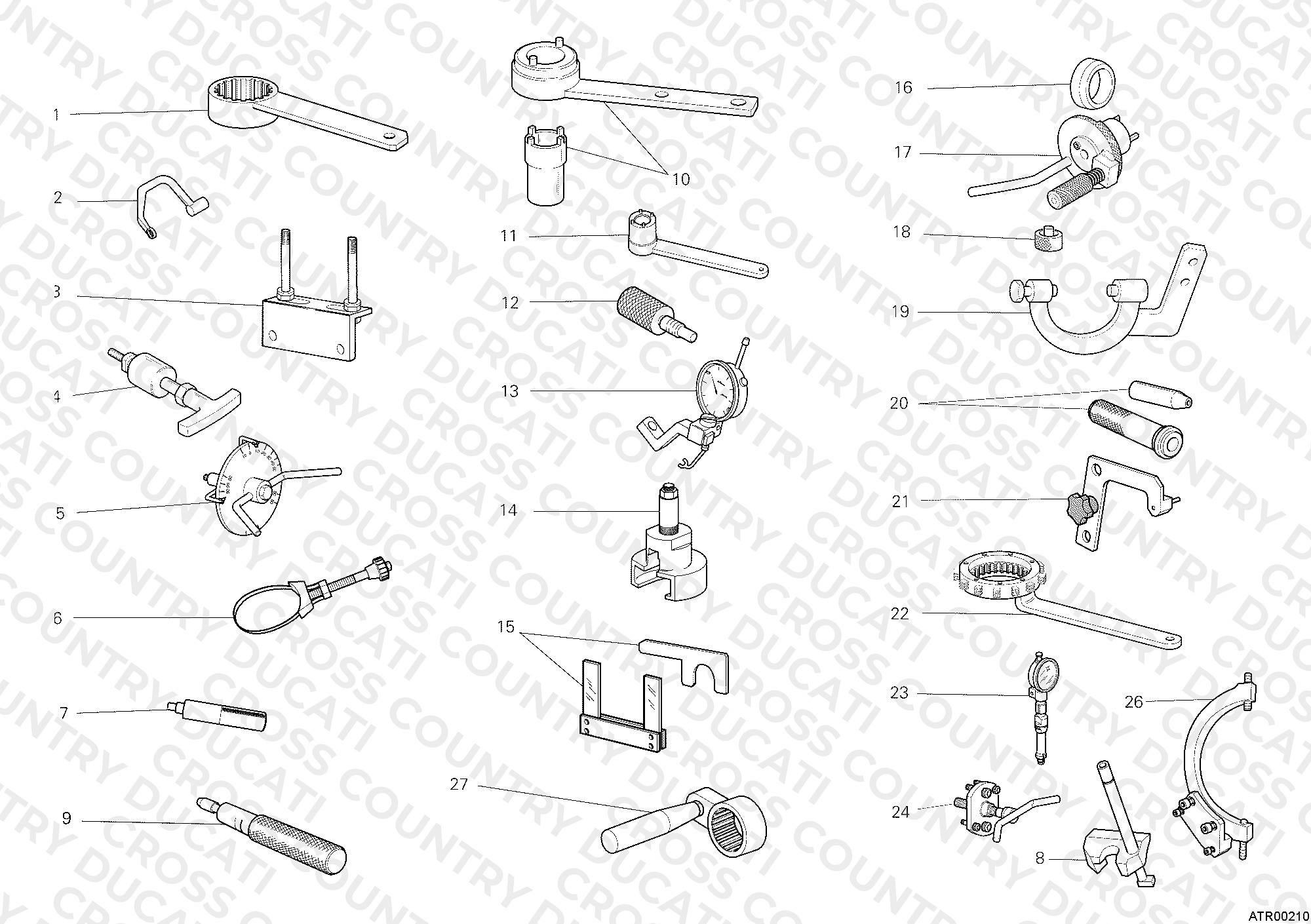 Workshop Service Tools, Engine