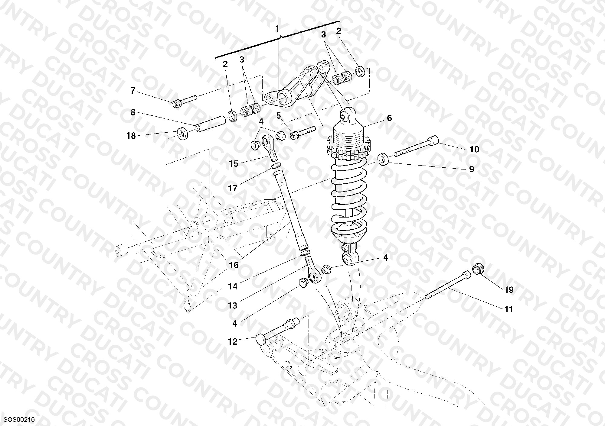 Rear Shock Absorber