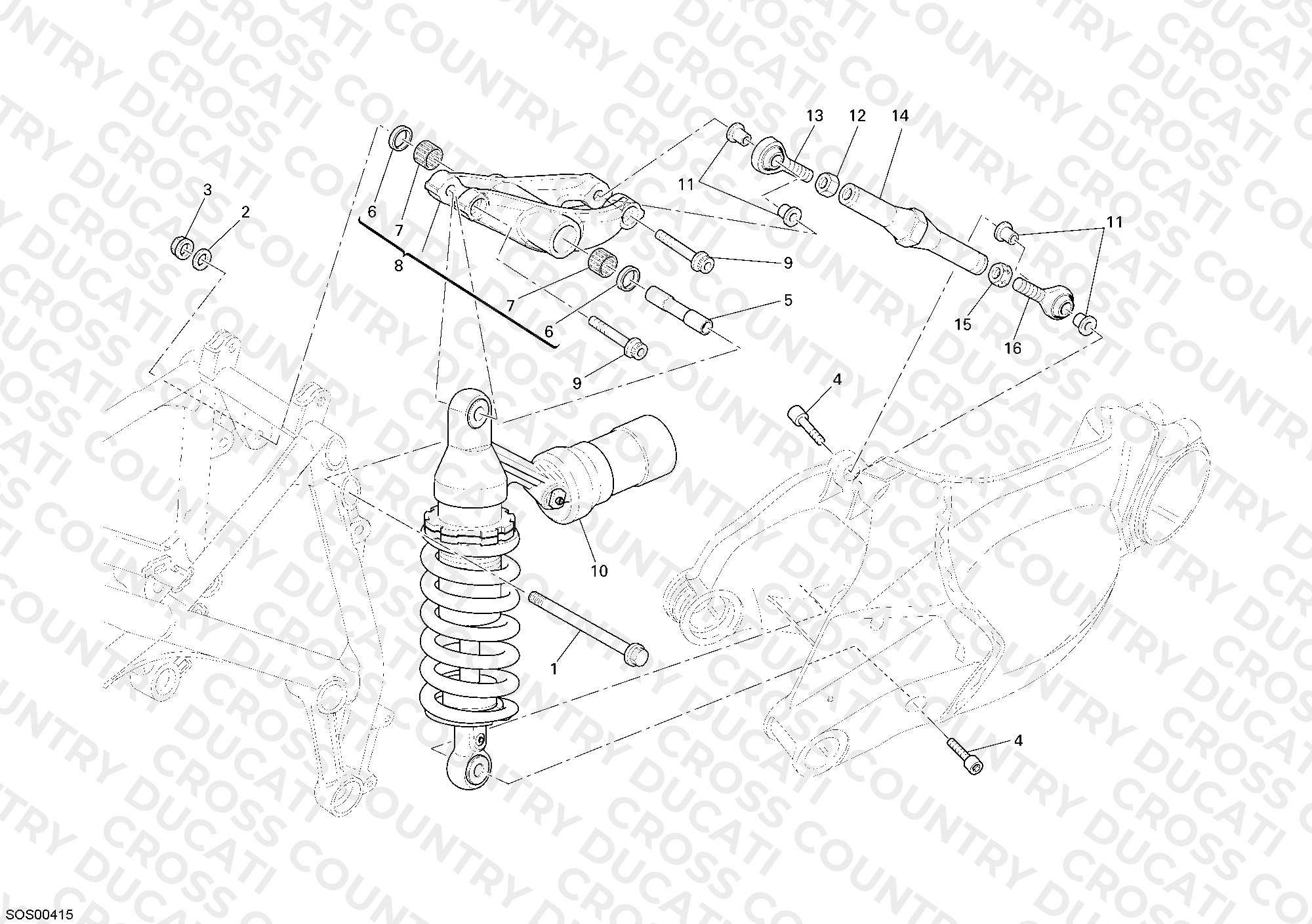 Rear Shock Absorber