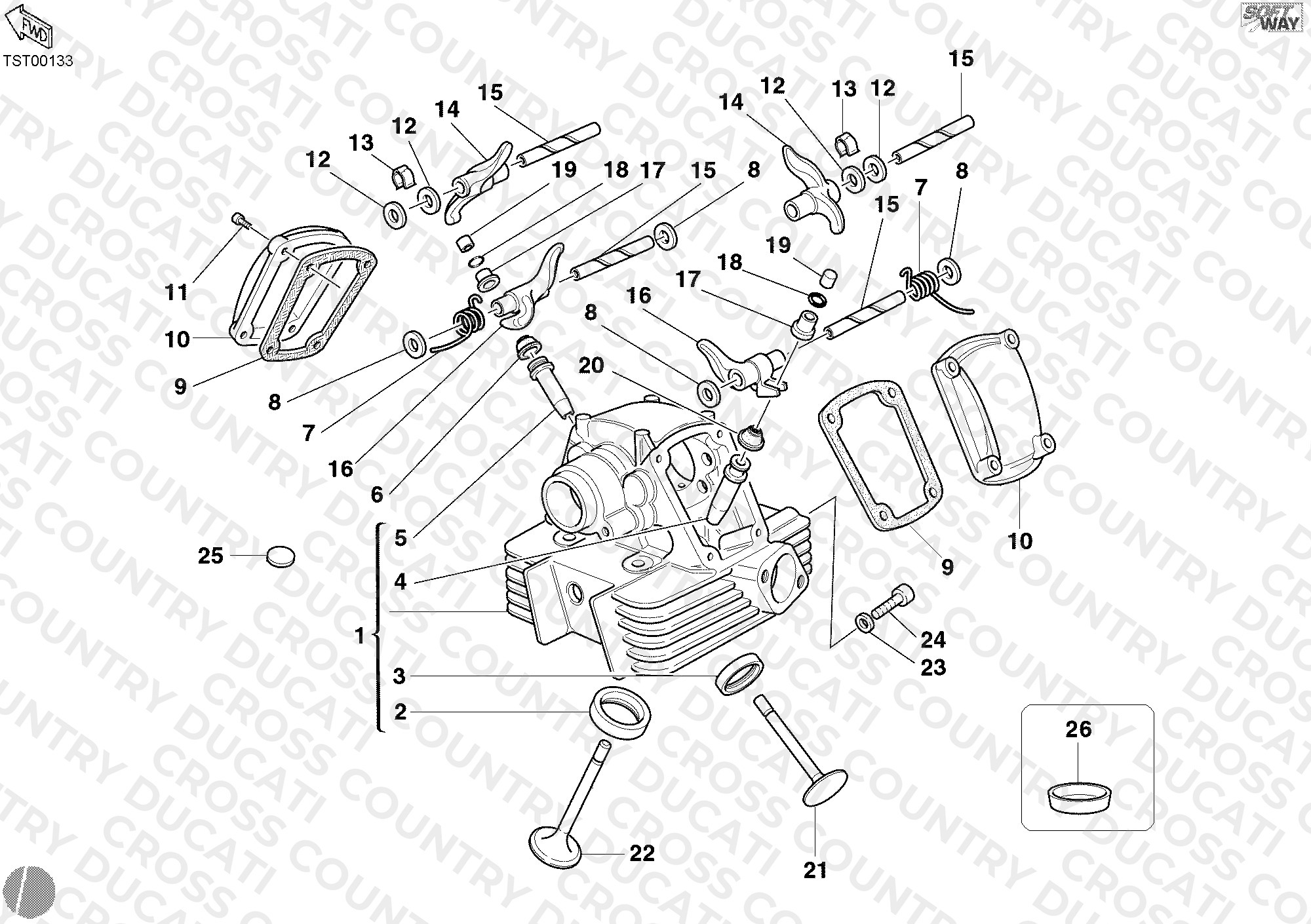 Vertical Cylinder Head
