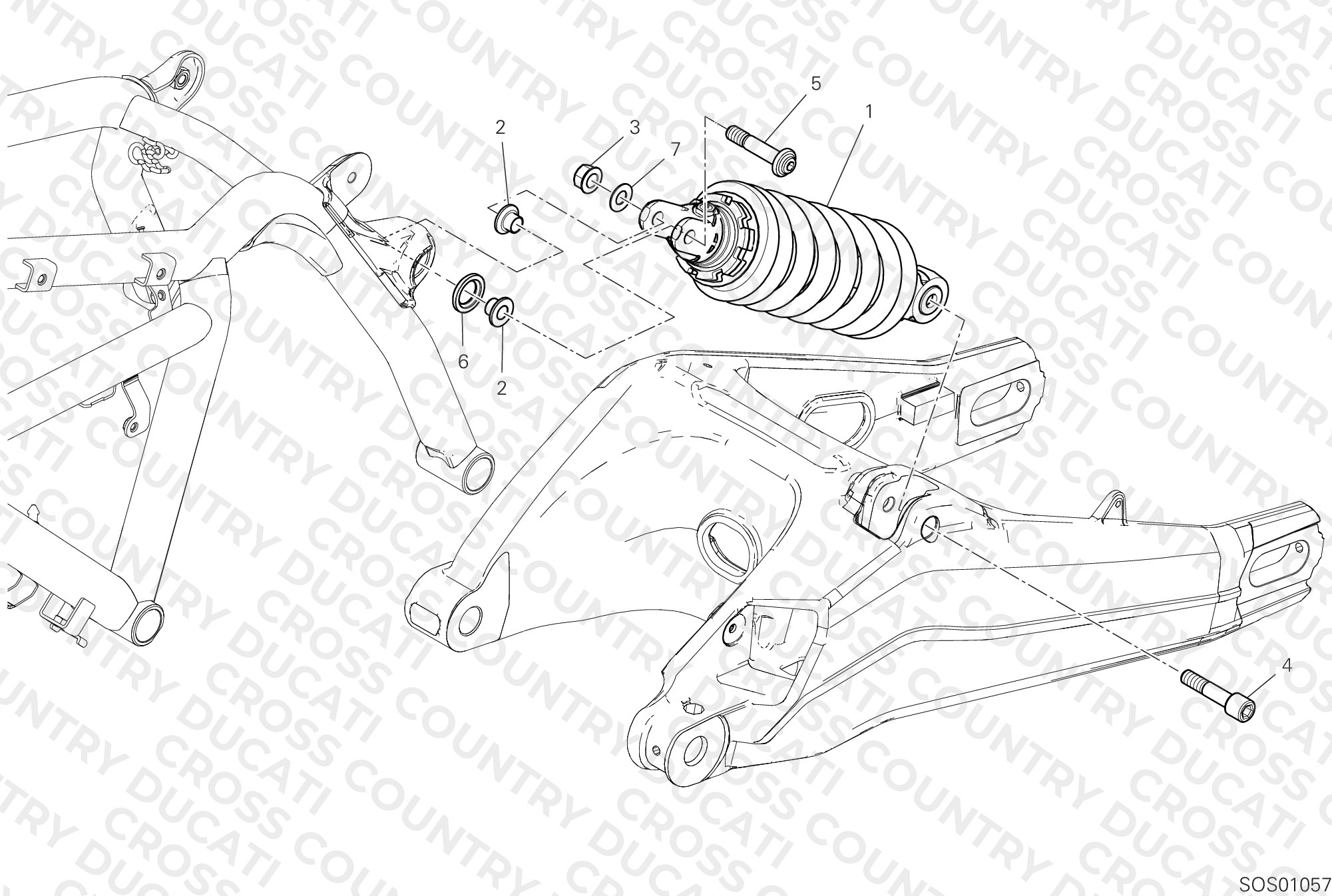 Rear Shock Absorber