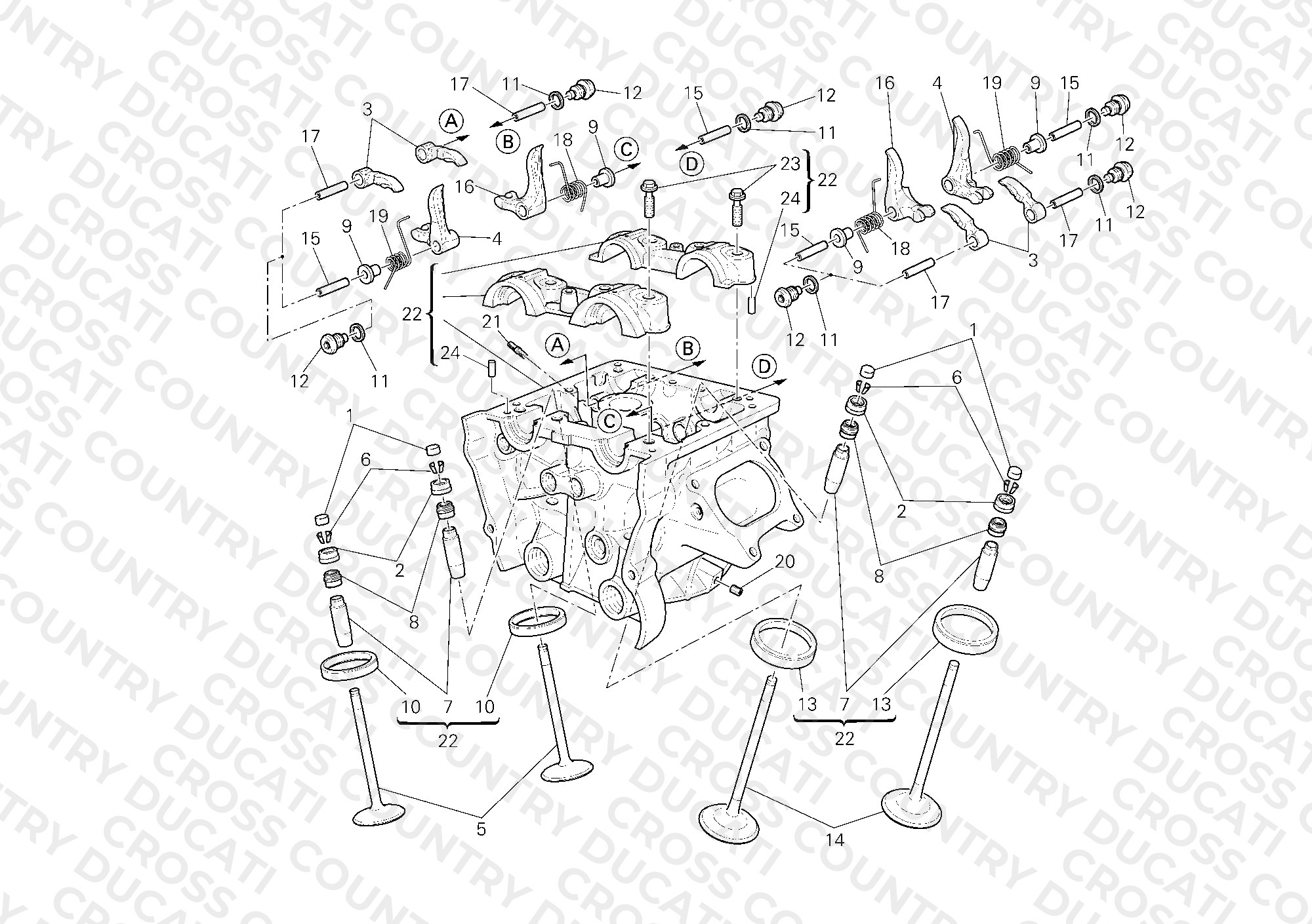 Vertical Cylinder Head
