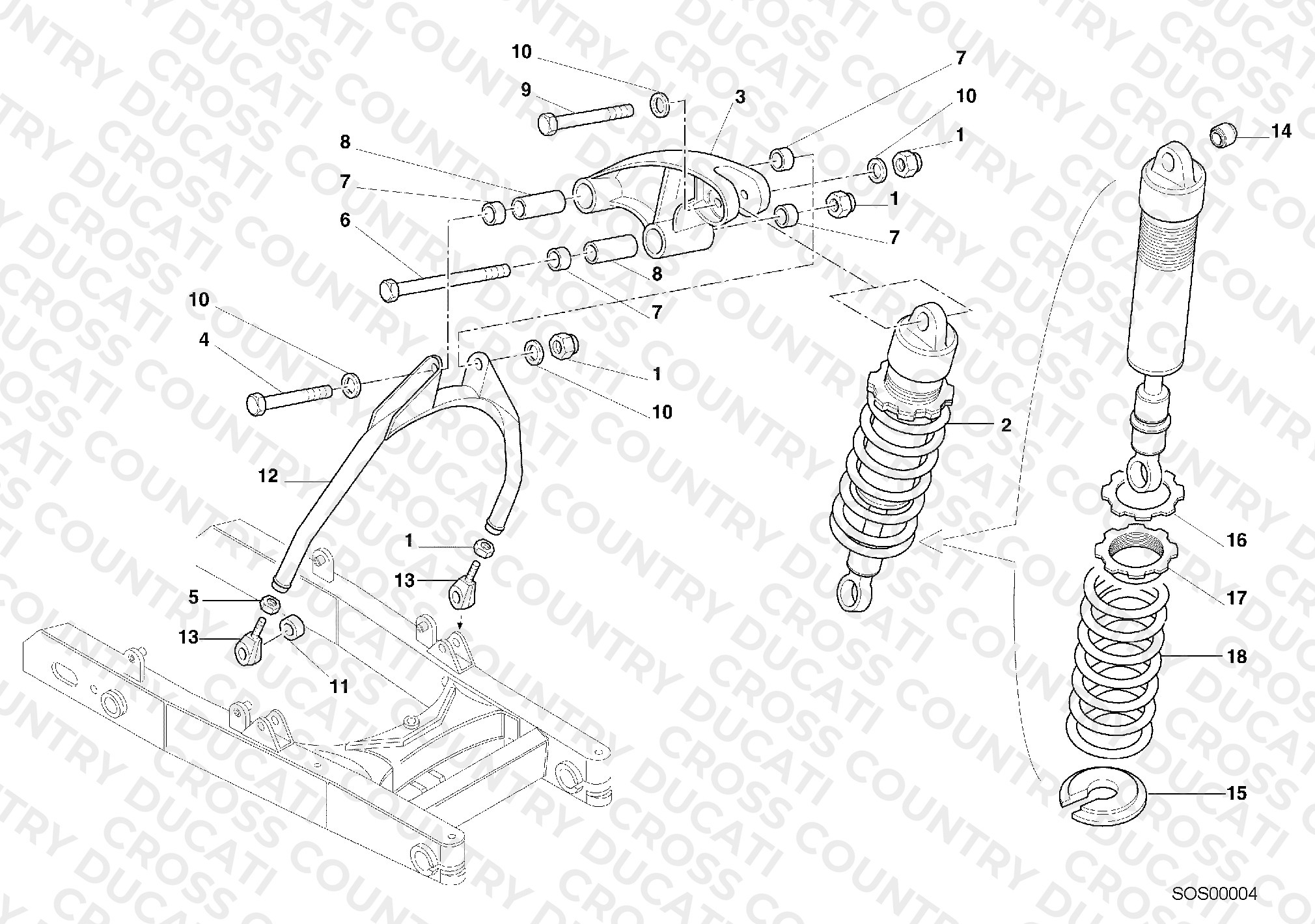 Rear Shock Absorber