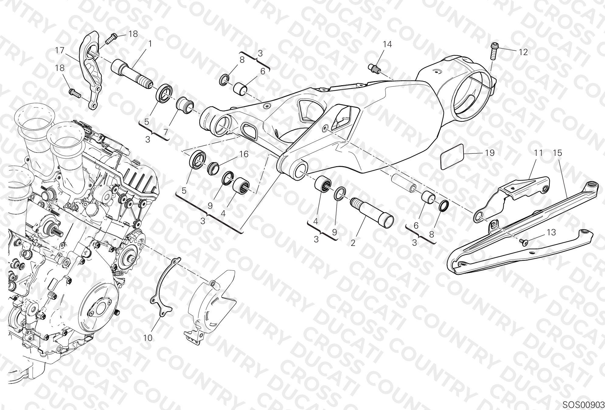 Rear Swinging Arm