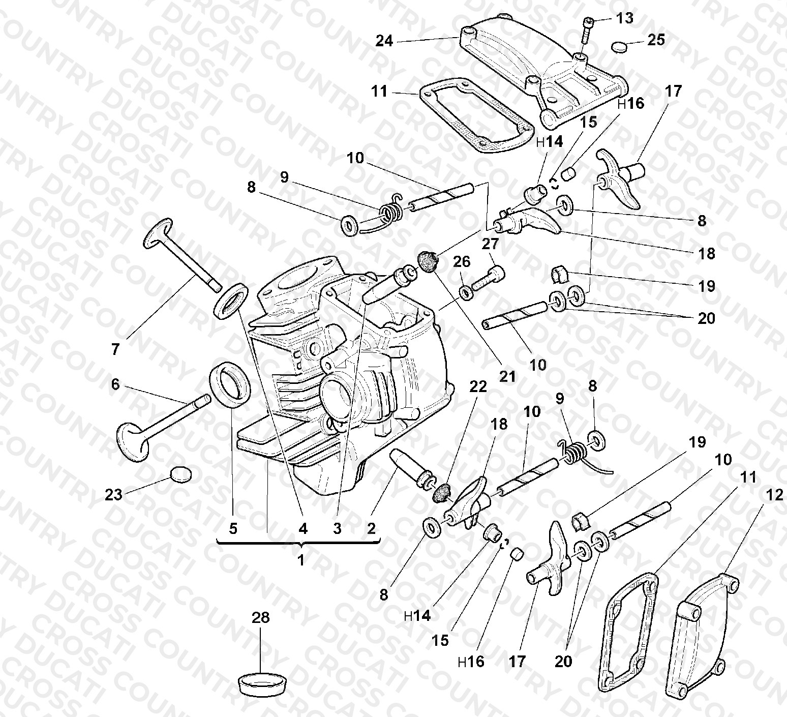 Horizontal Cylinder Head
