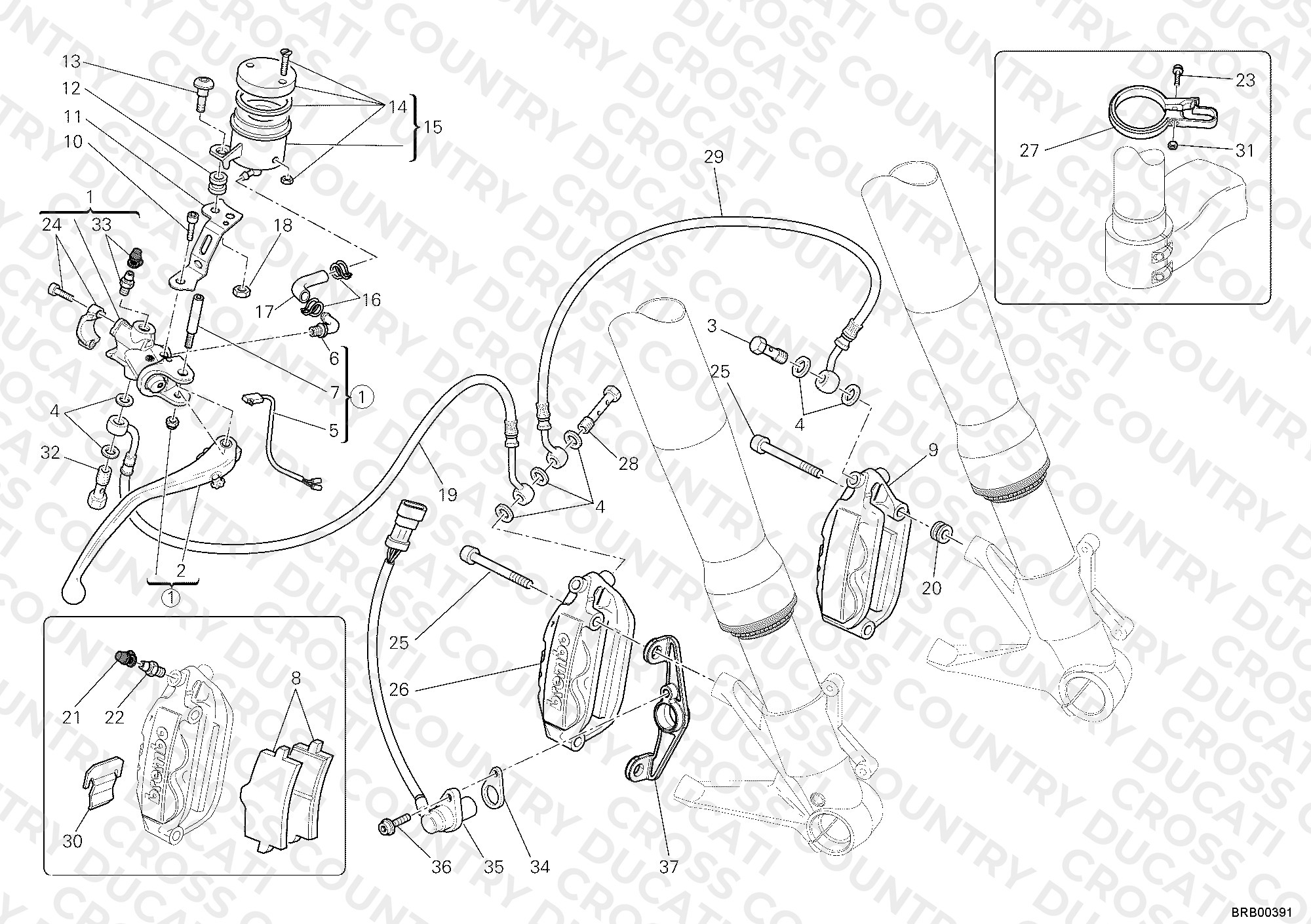 Front Brake System