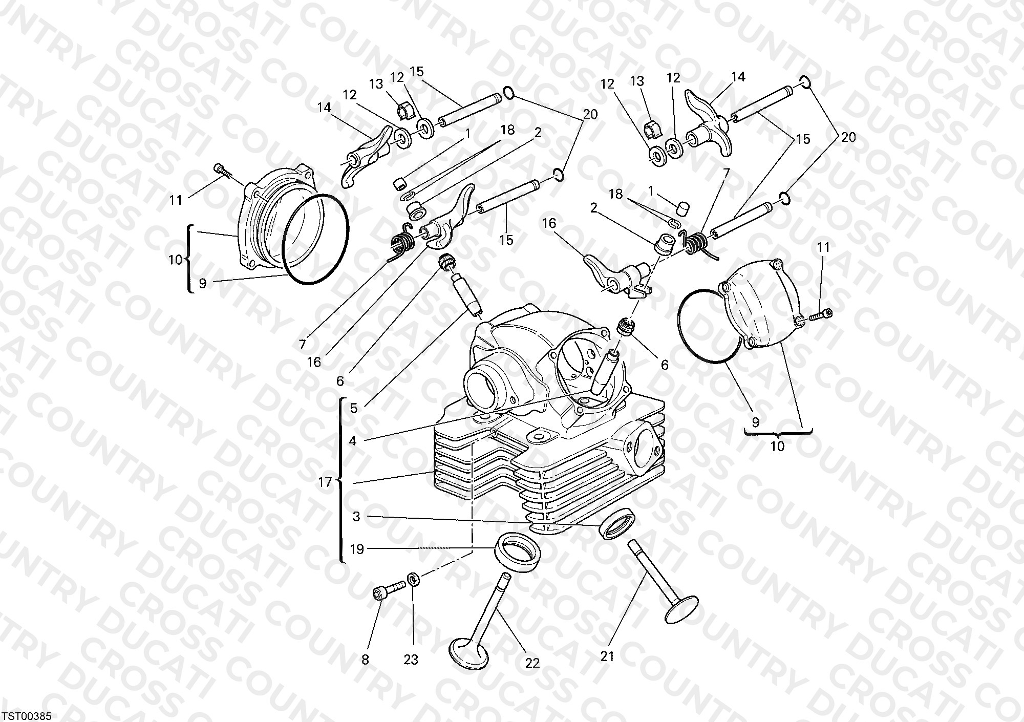 Vertical Cylinder Head