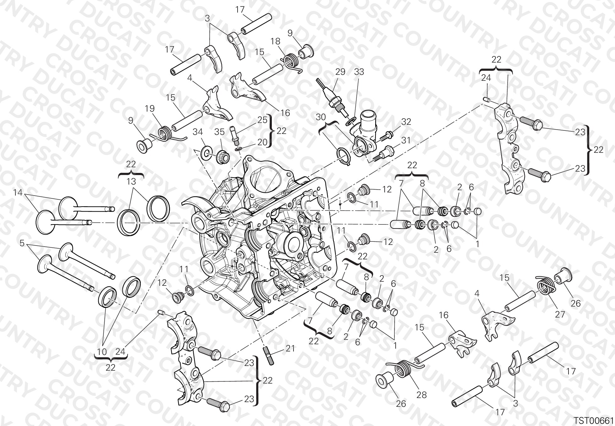 Horizontal Cylinder Head