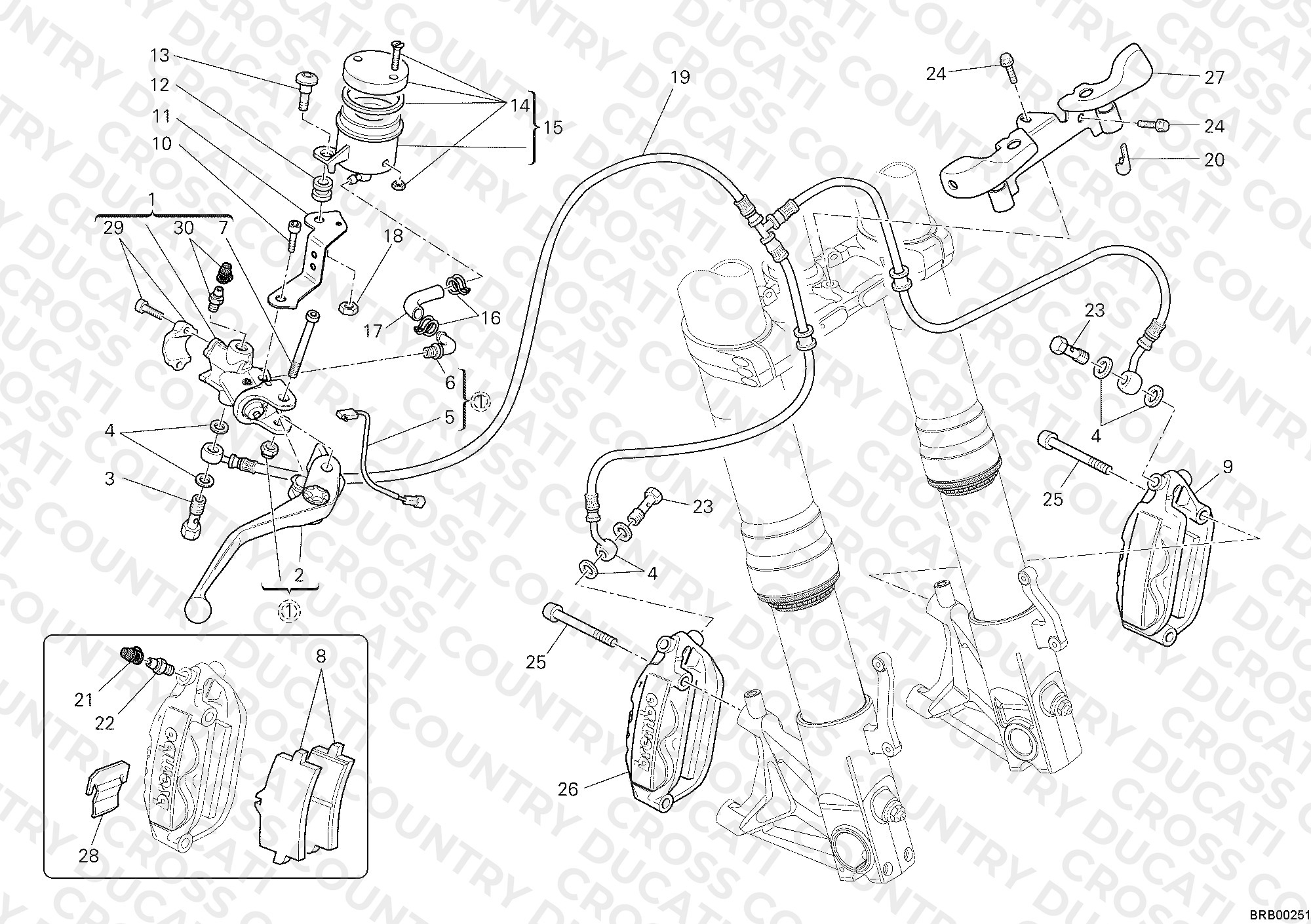 Front Brake System