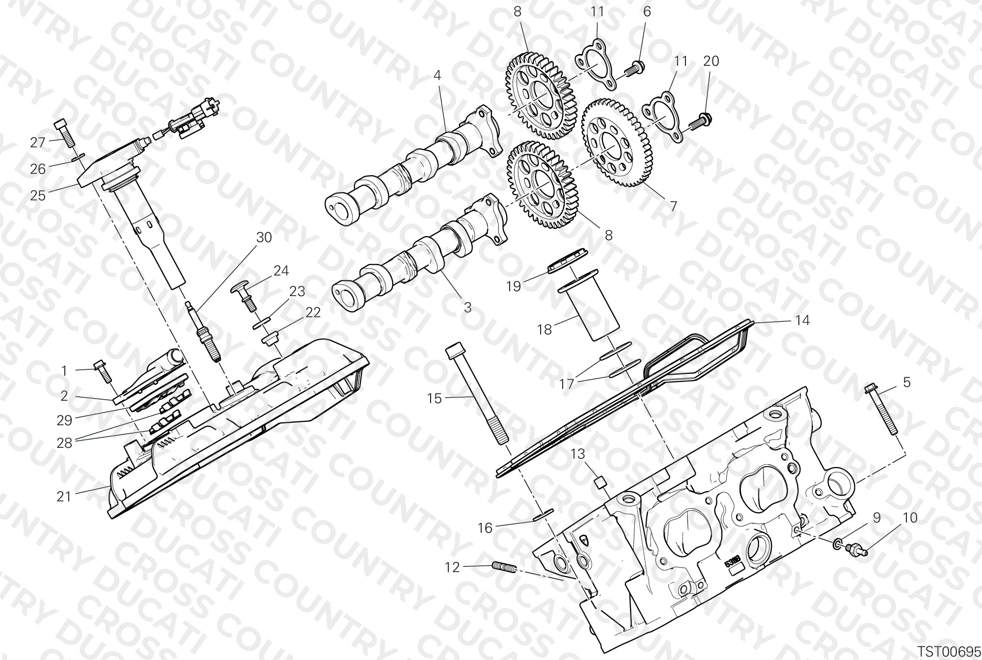 Rear Head - Timing System