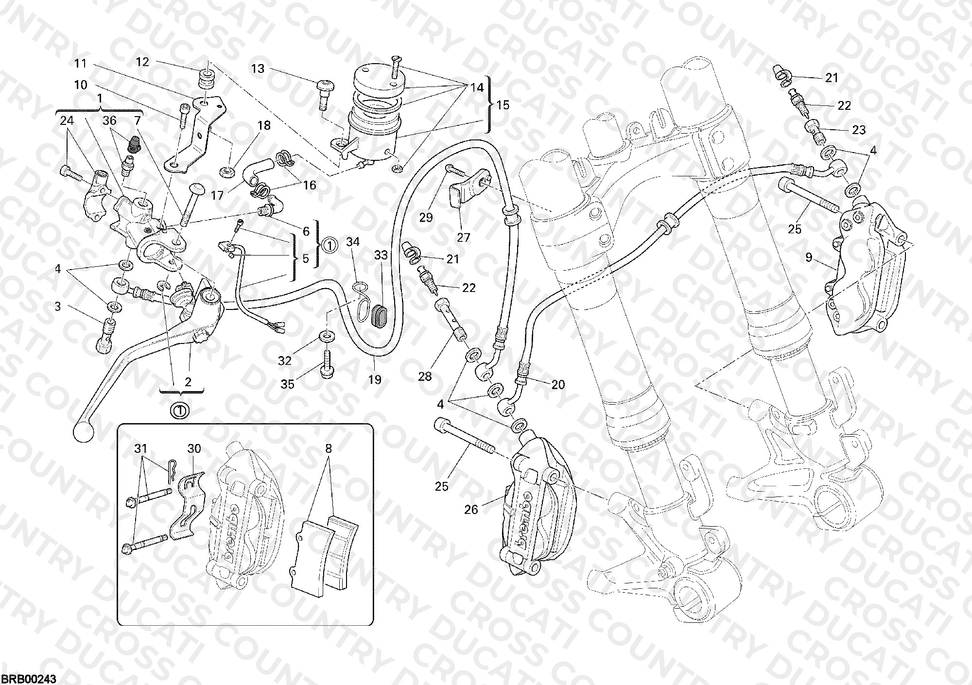 Front Brake System