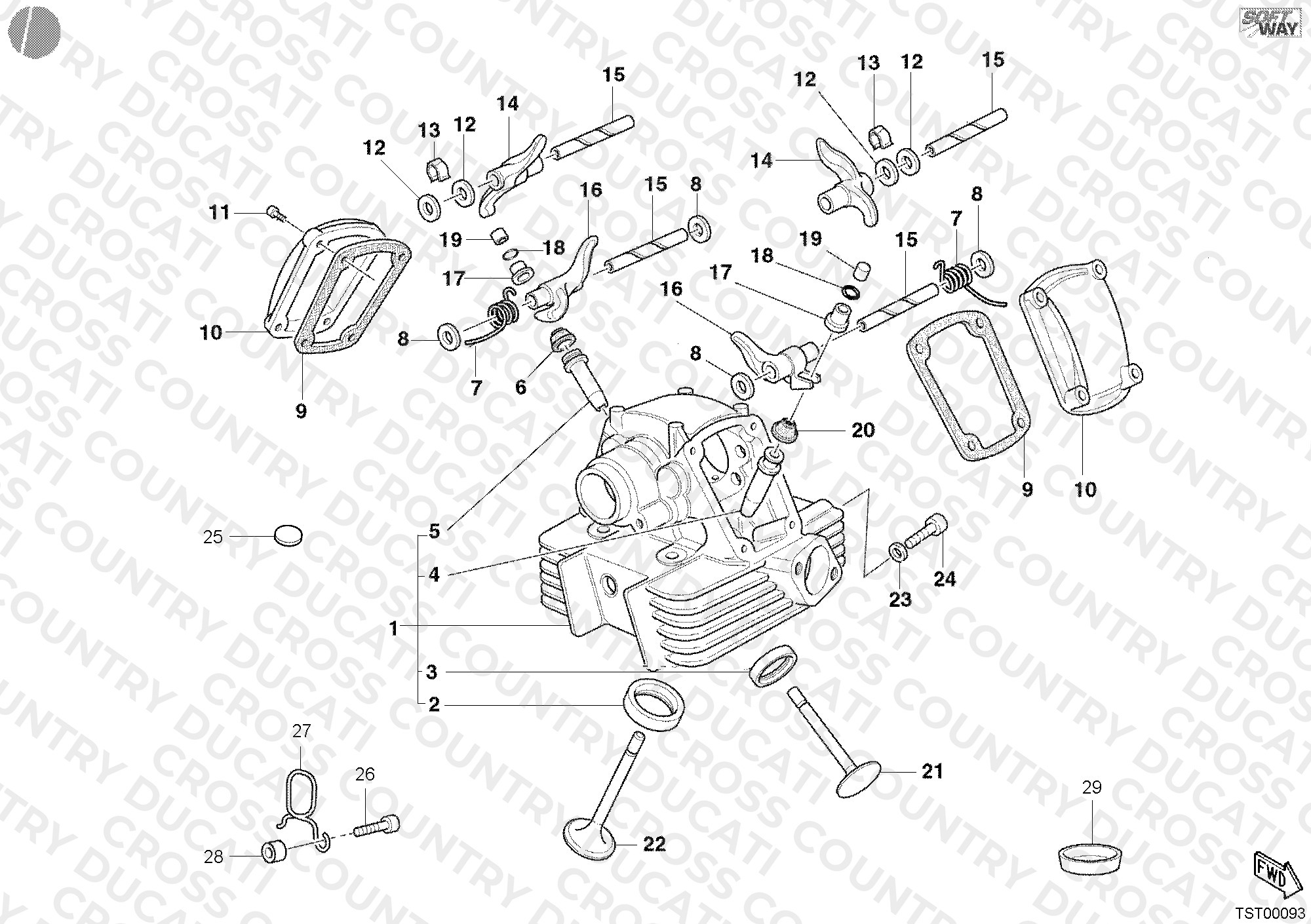 Vertical Cylinder Head