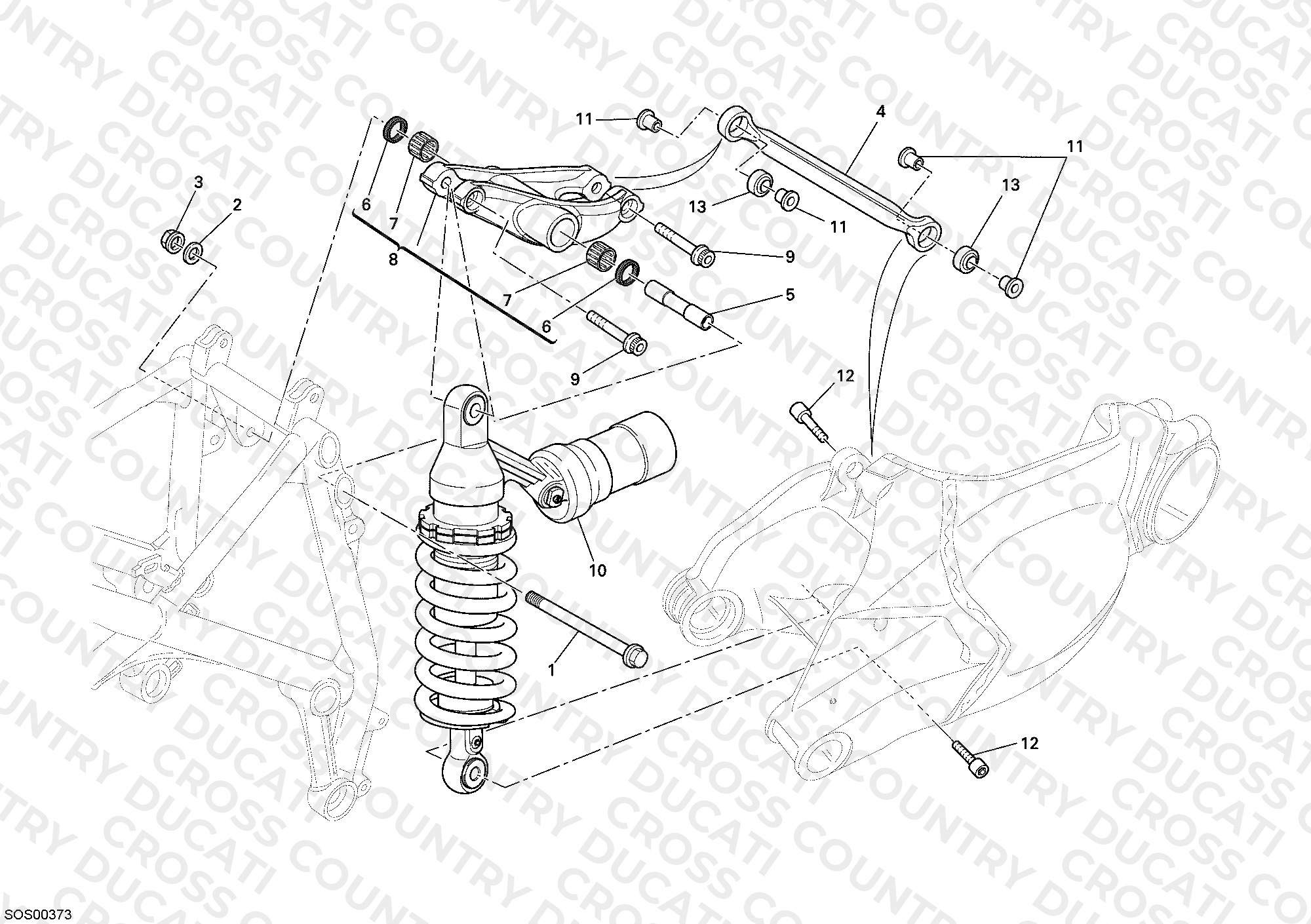 Rear Shock Absorber