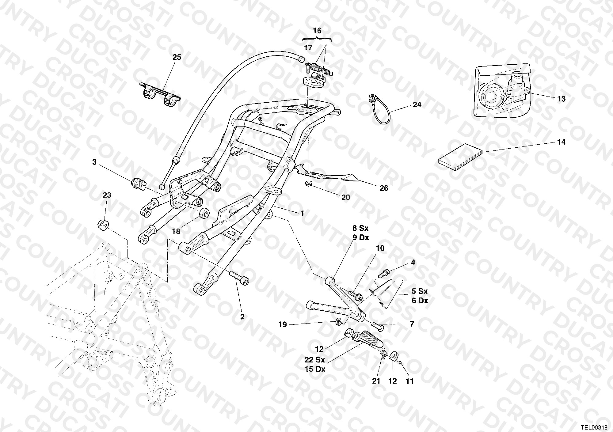 Rear Frame Biposto