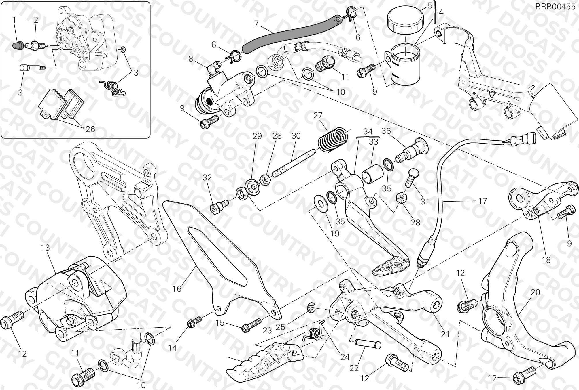 Rear Brake System