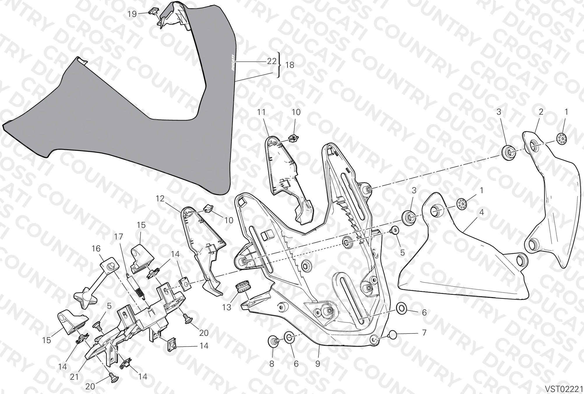Healdight Fairing Support