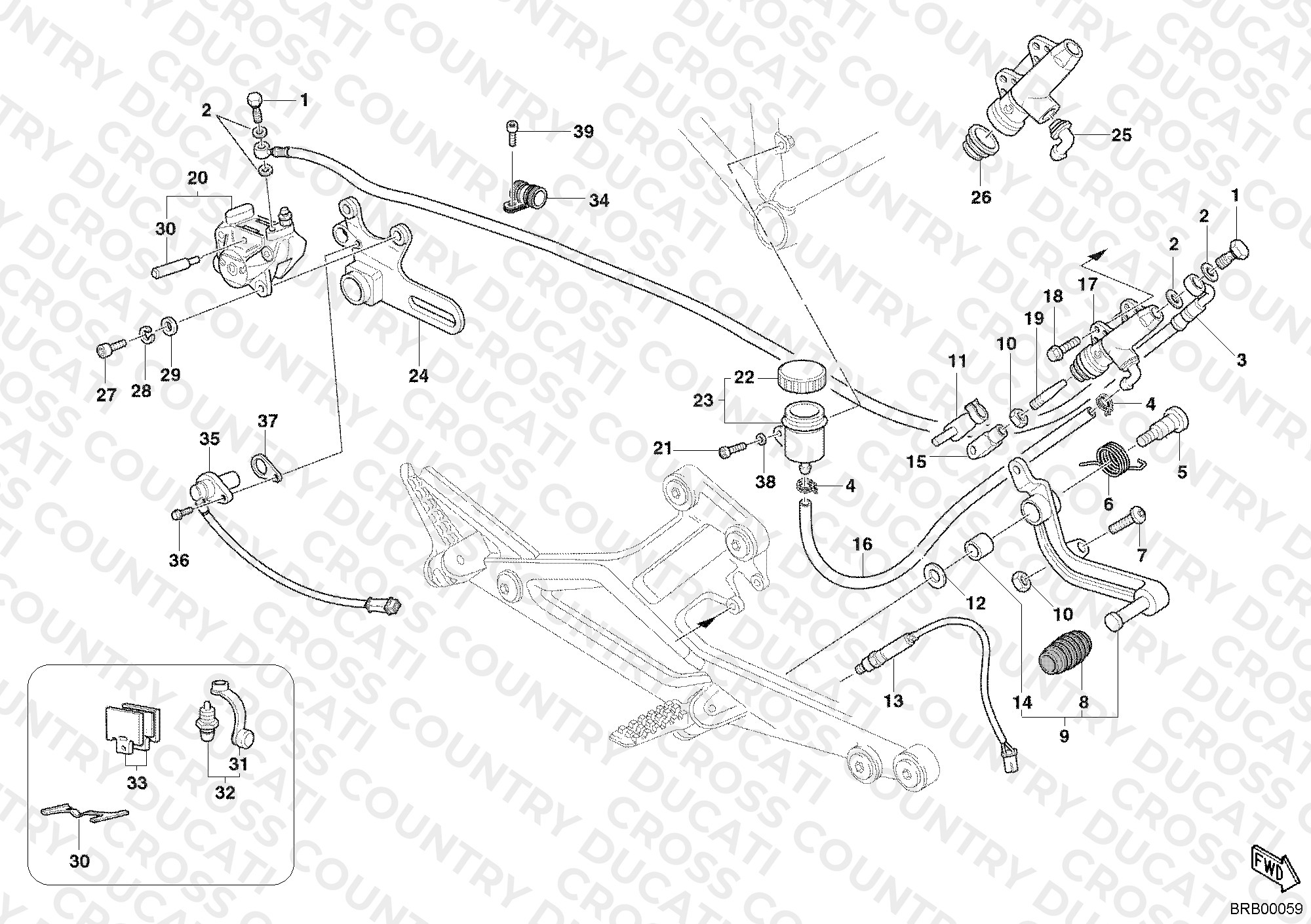 Rear Brake System