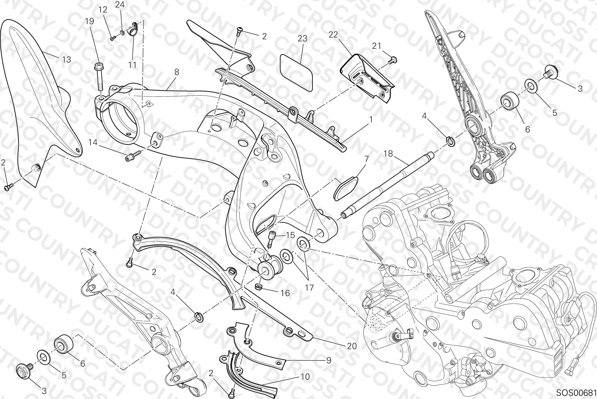 Rear Swinging Arm