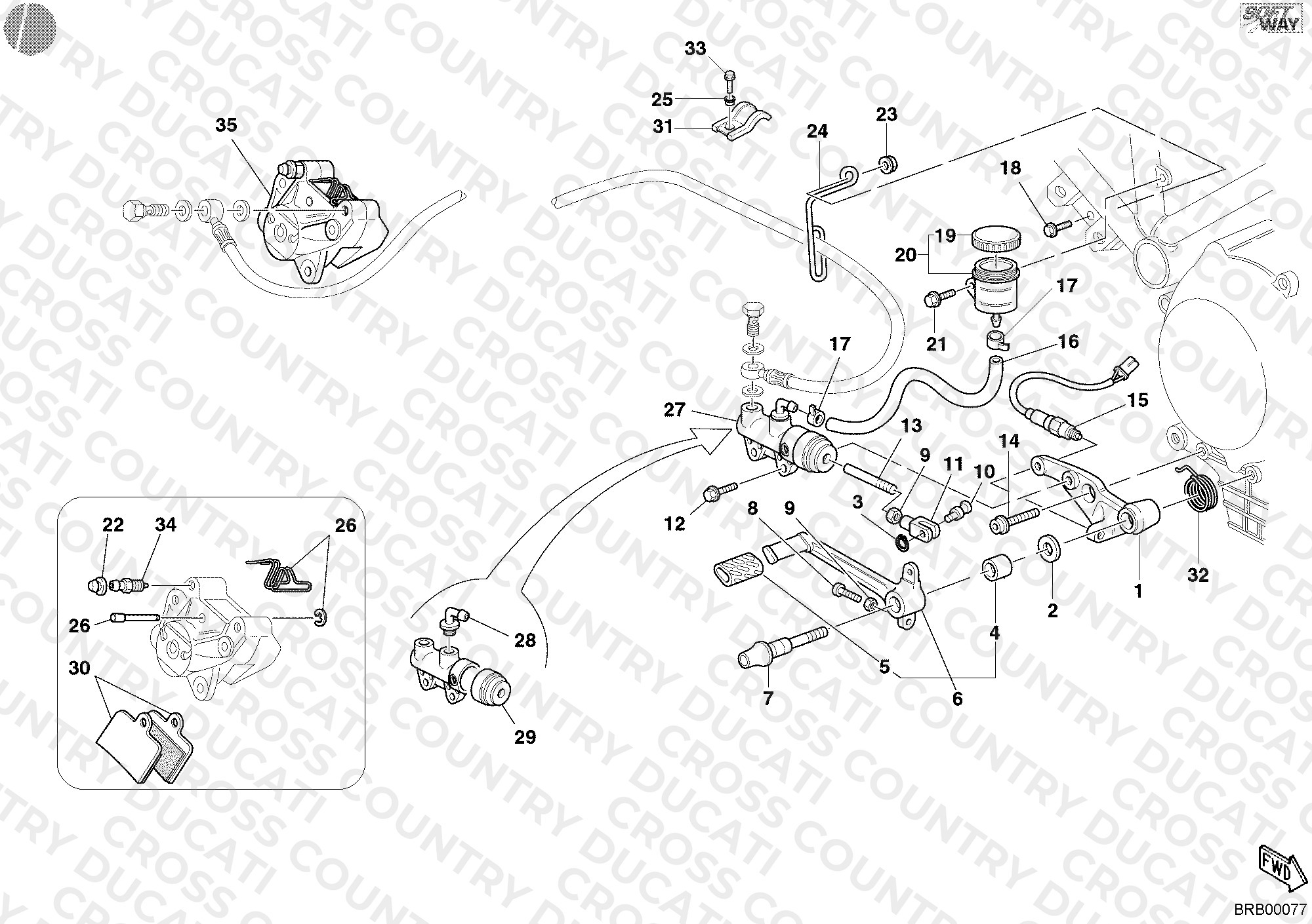 Rear Brake System