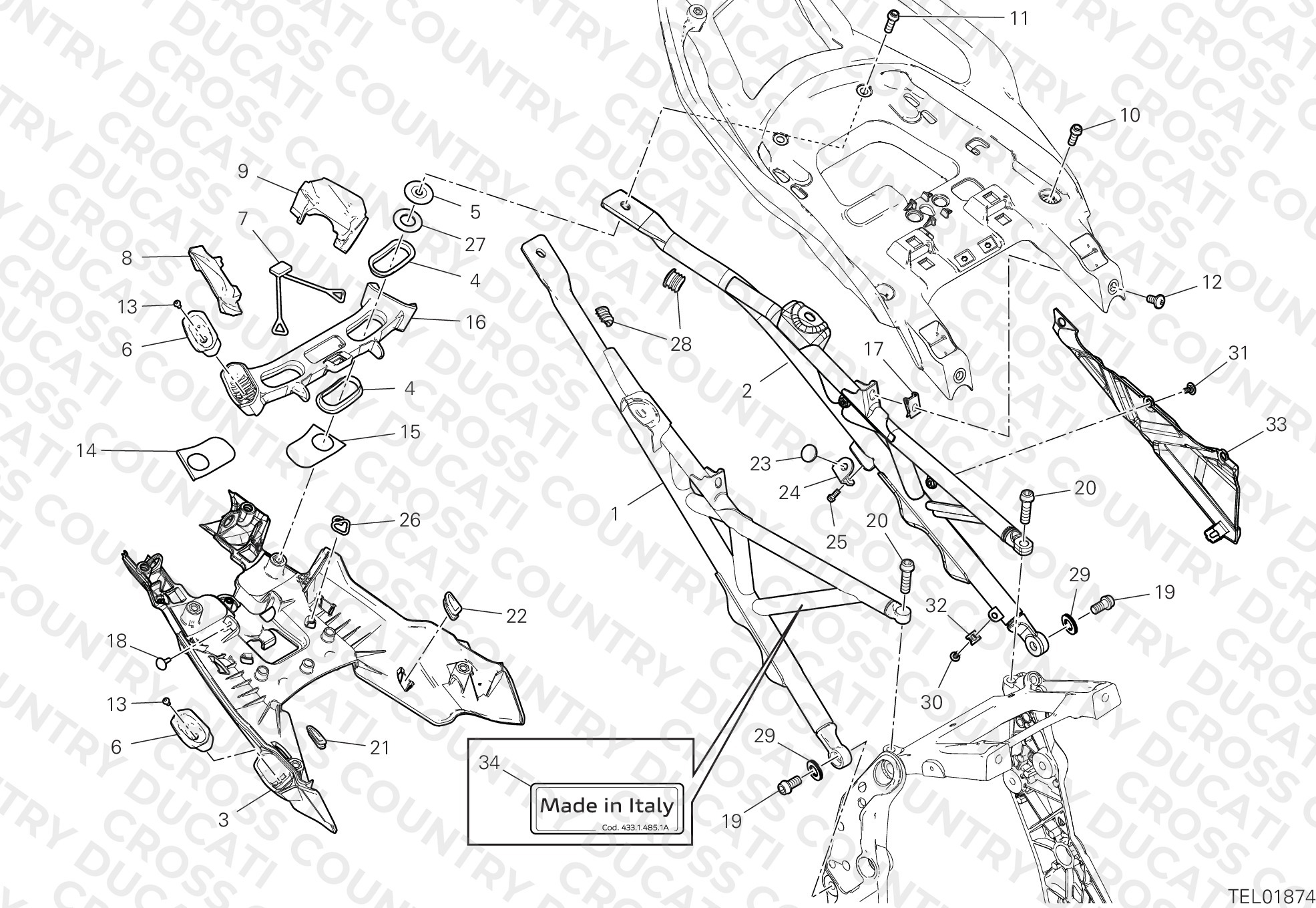 Rear Frame Comp.