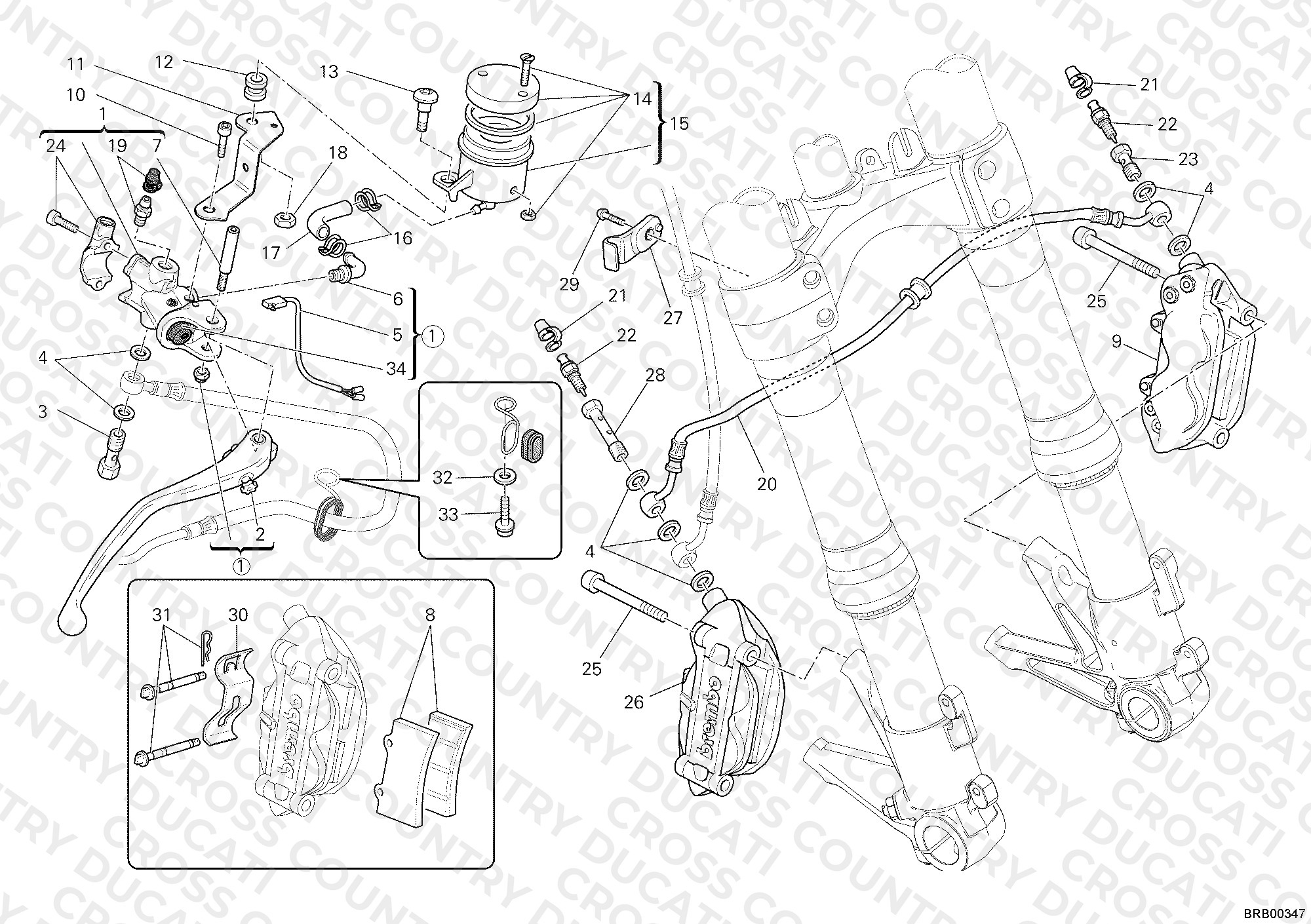 Front Brake System