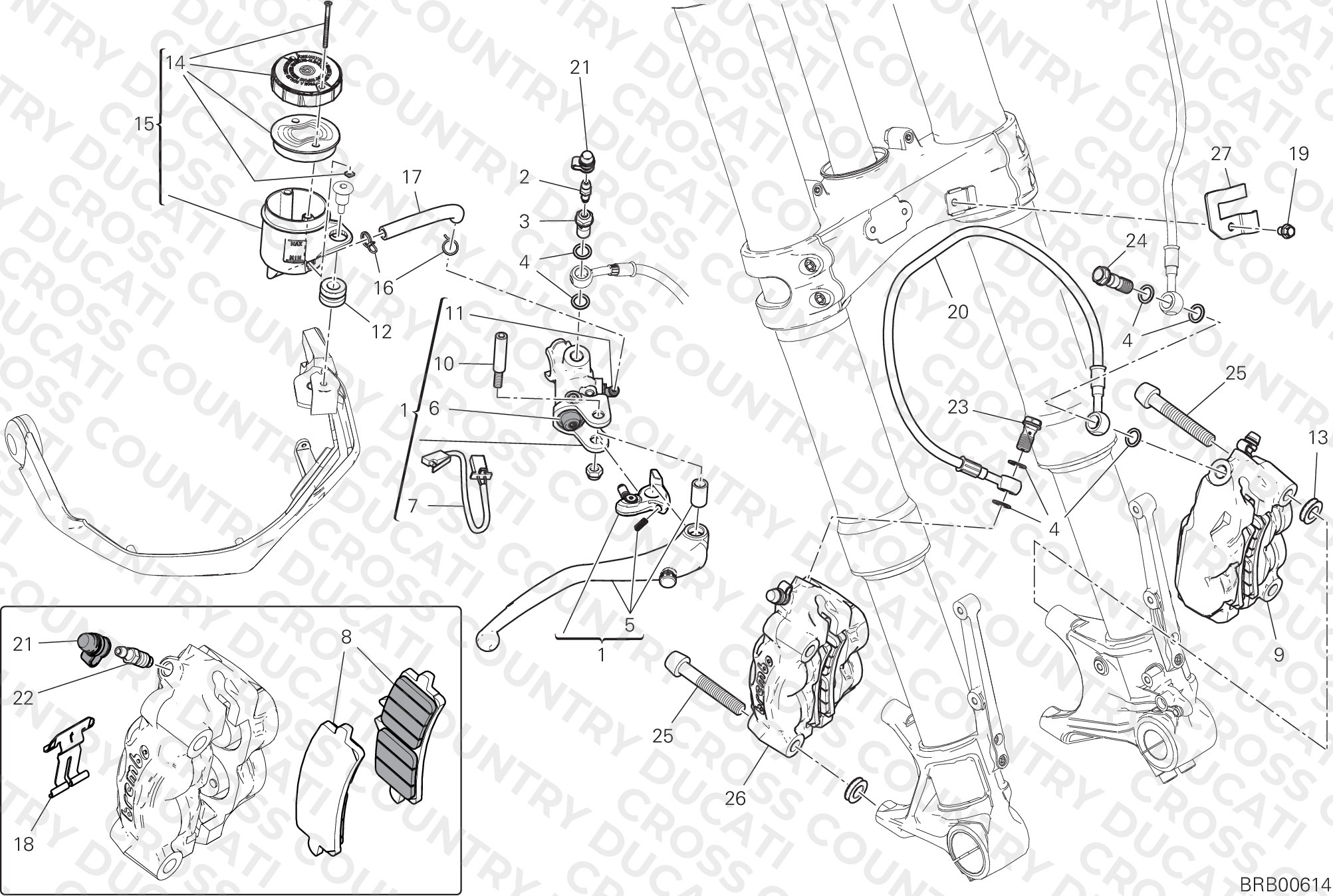 Front Brake System