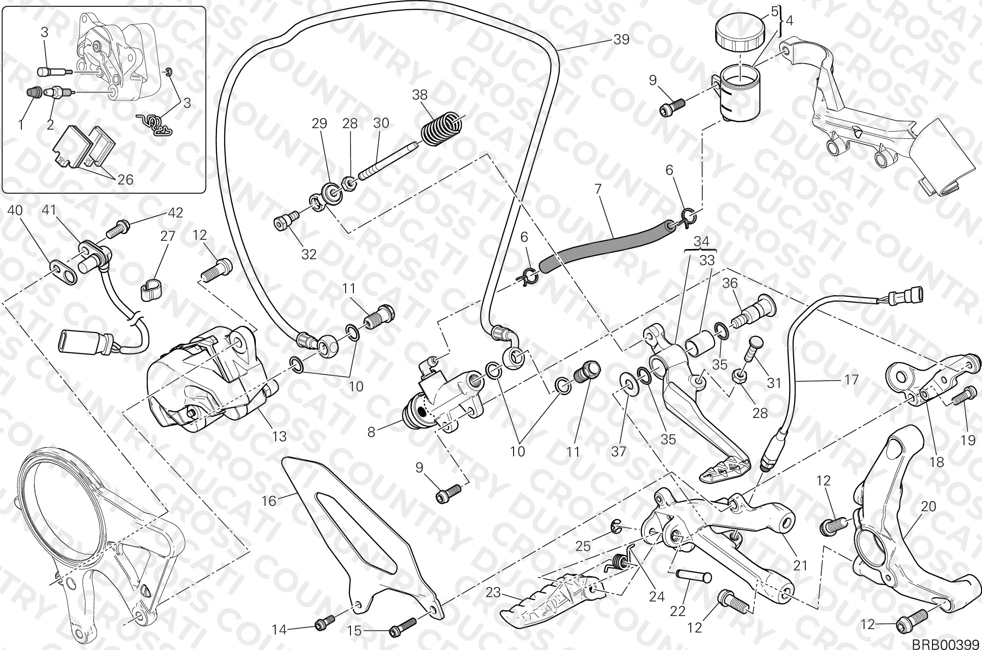 Rear Brake System